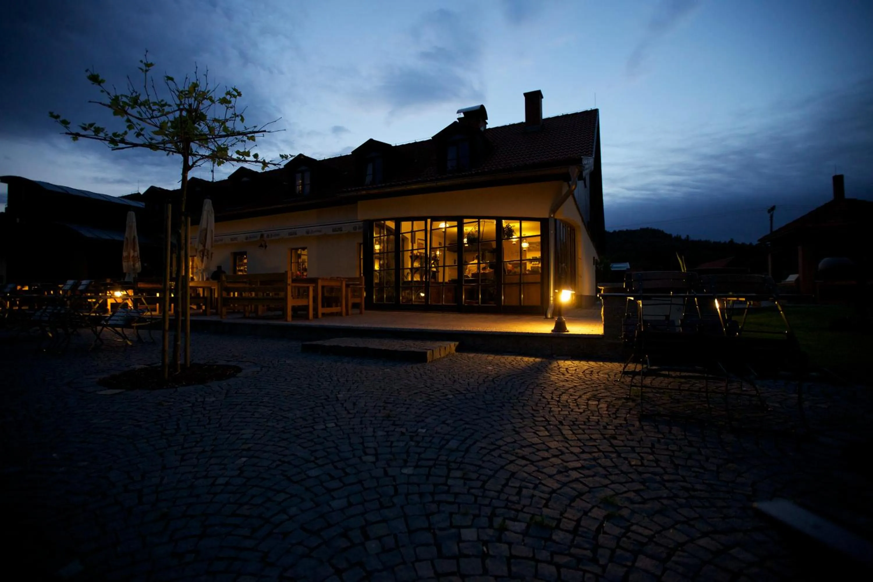 Facade/entrance in Resort Malevil