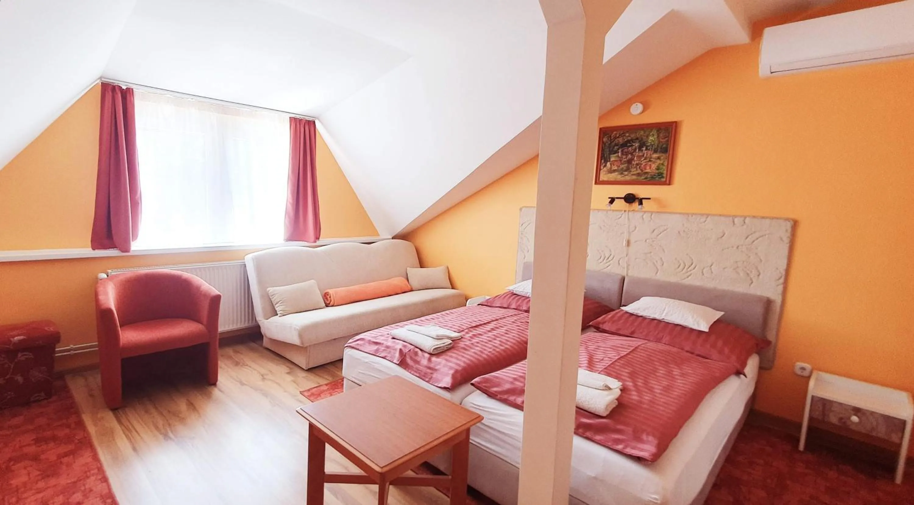 Bedroom, Bed in Apart Júlia Villa