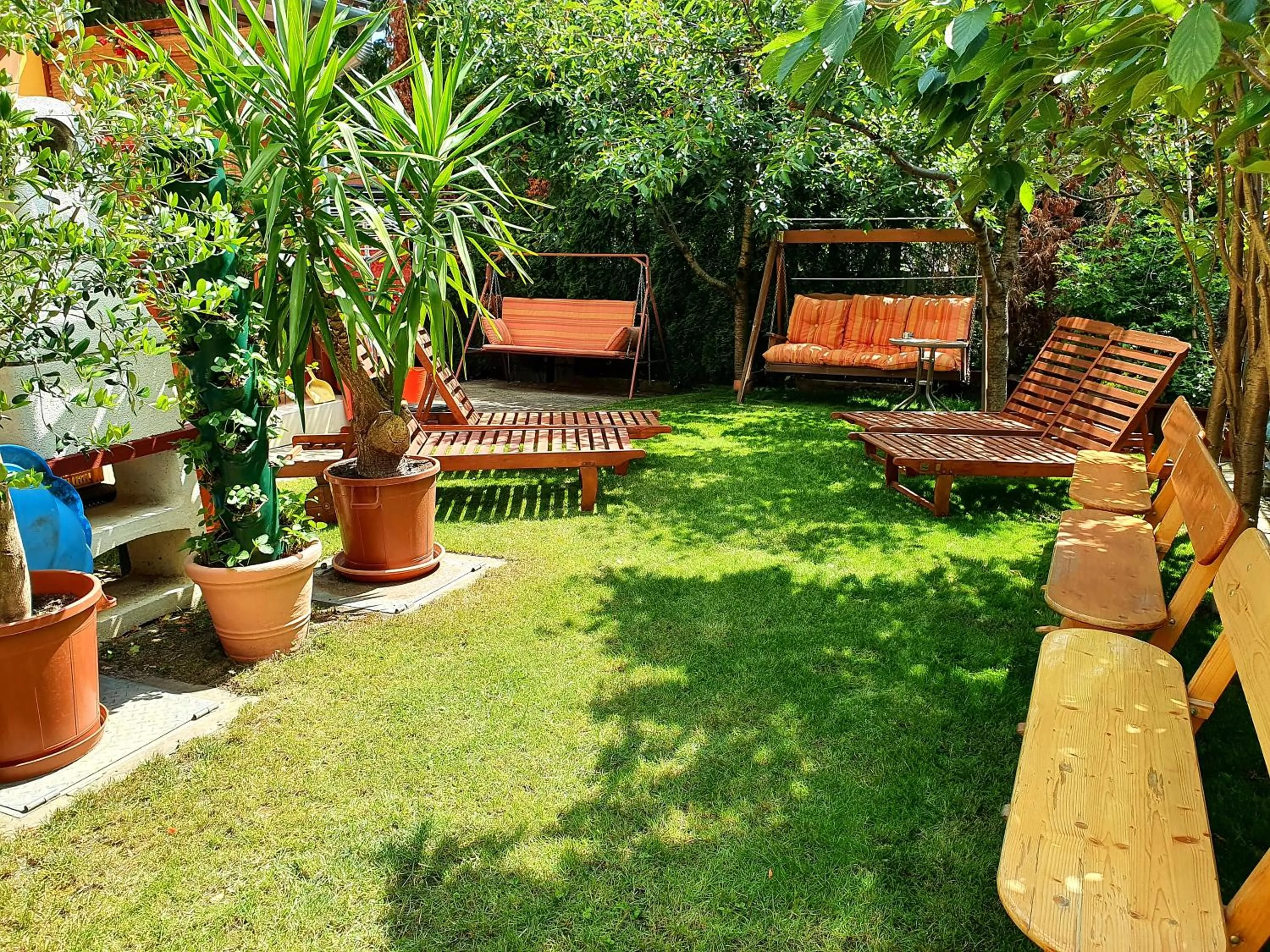 BBQ facilities in Apart Júlia Villa