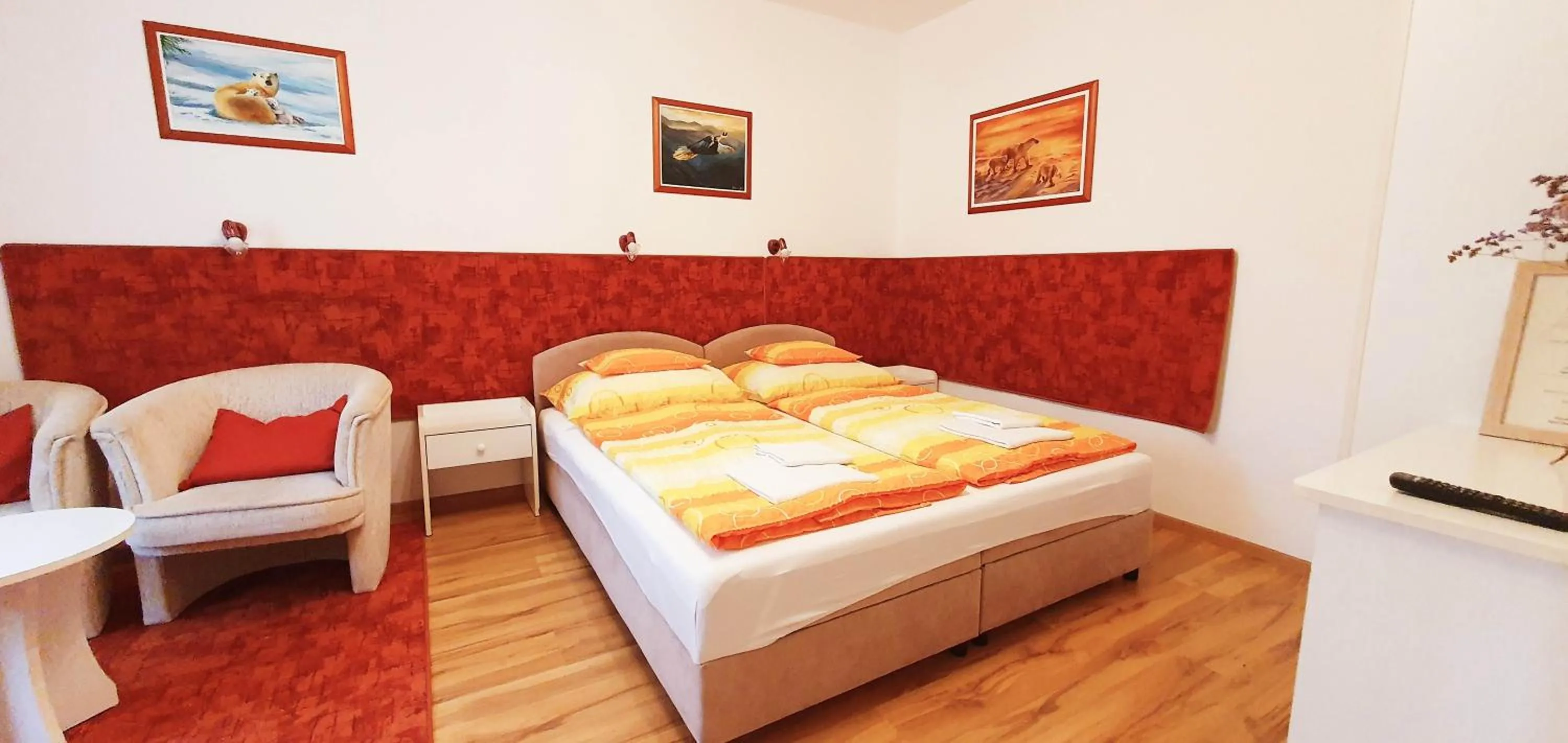 Bedroom, Bed in Apart Júlia Villa