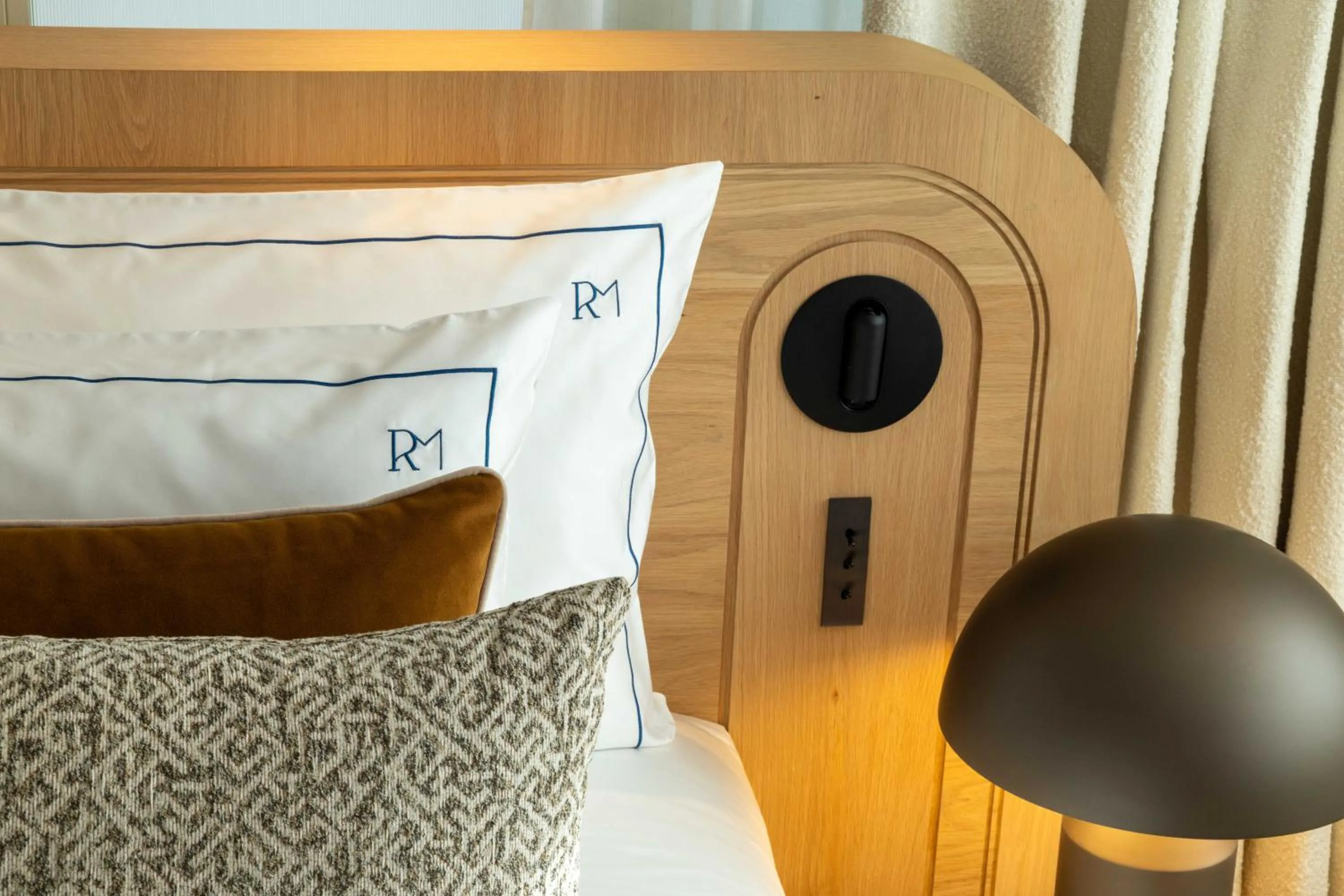 Bed in Royal Madeleine Hotel & Spa