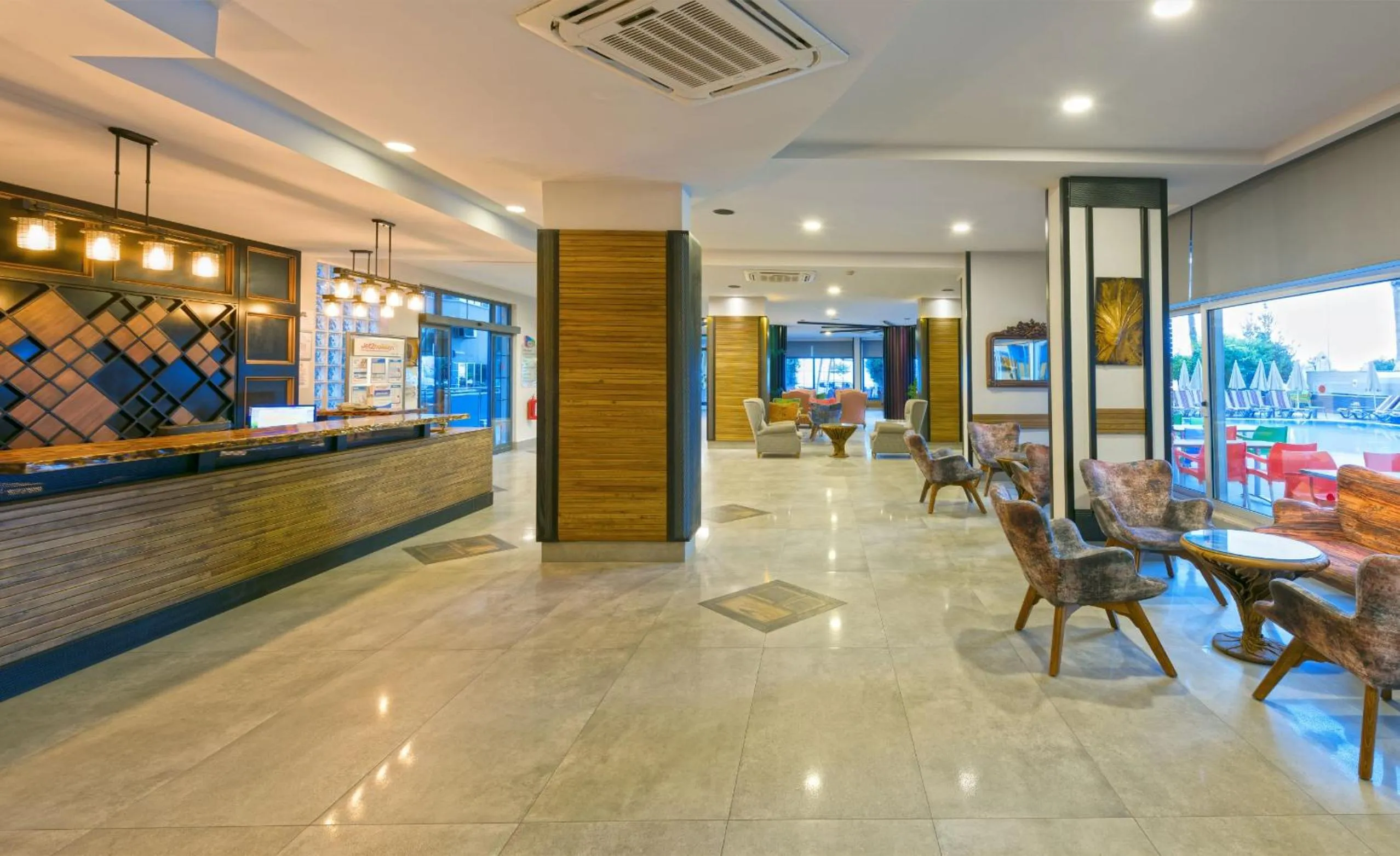 Lobby or reception in Monart City Hotel - All Inclusive Plus