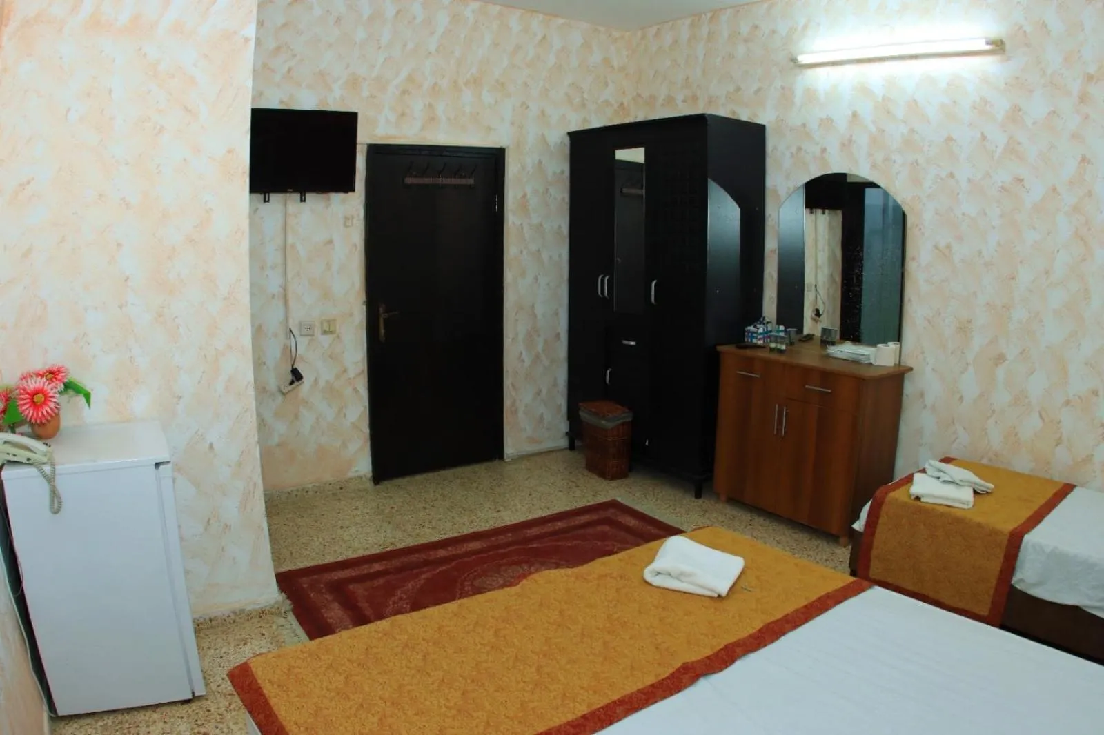Bed in Magtas Hotel