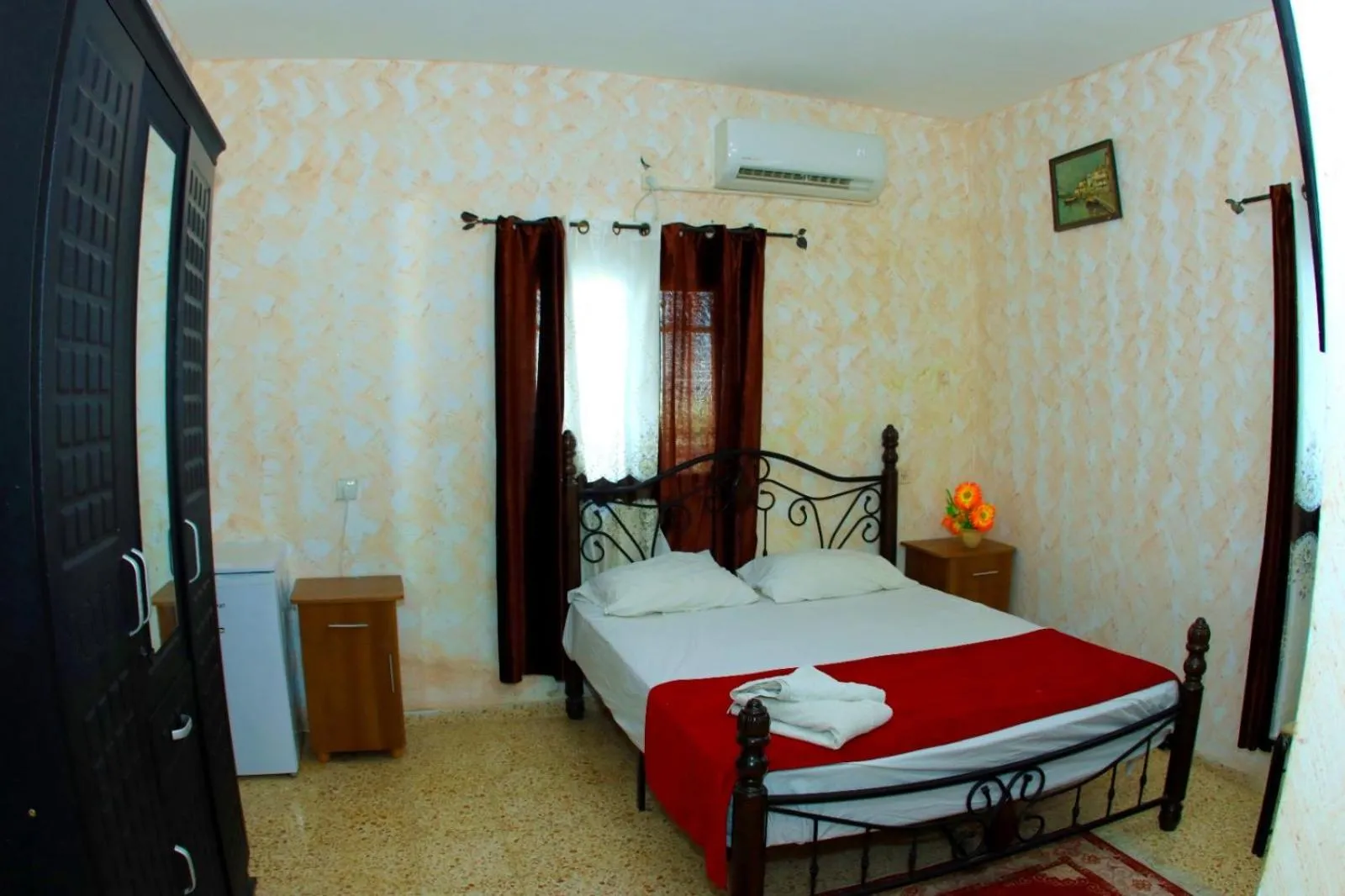 Bed in Magtas Hotel