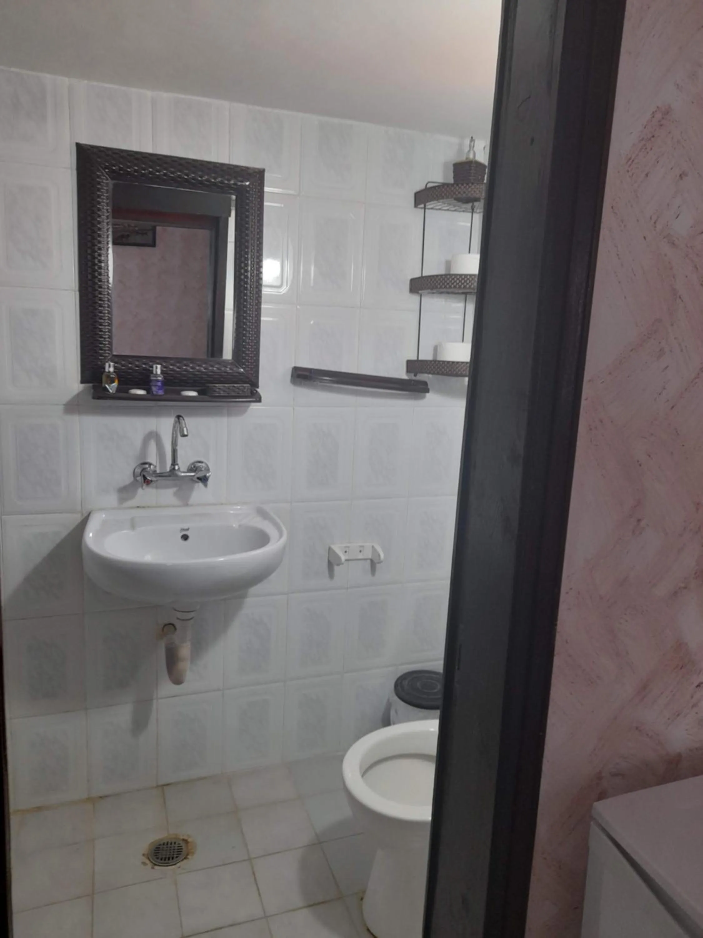 Shower in Magtas Hotel