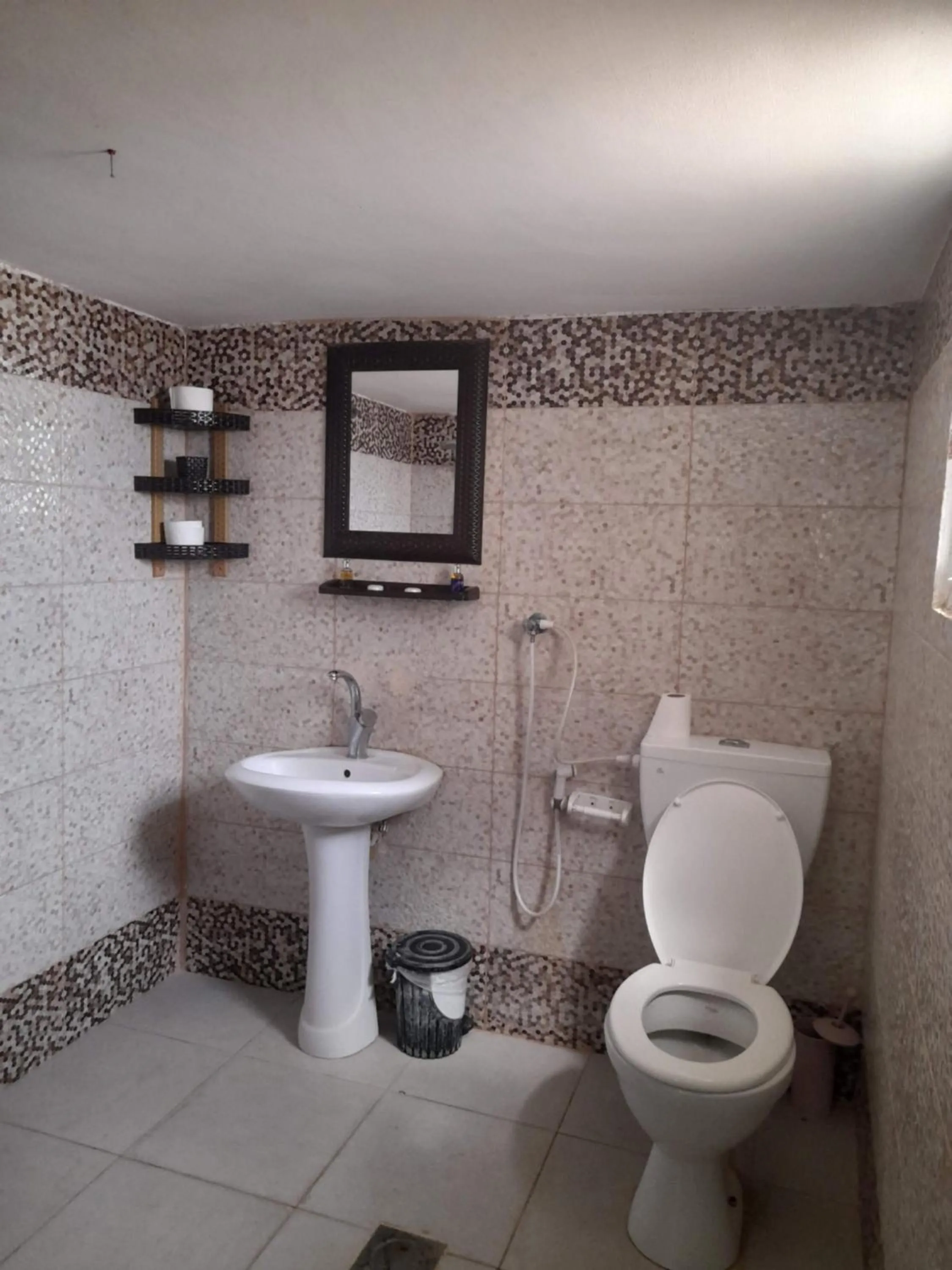 Shower in Magtas Hotel
