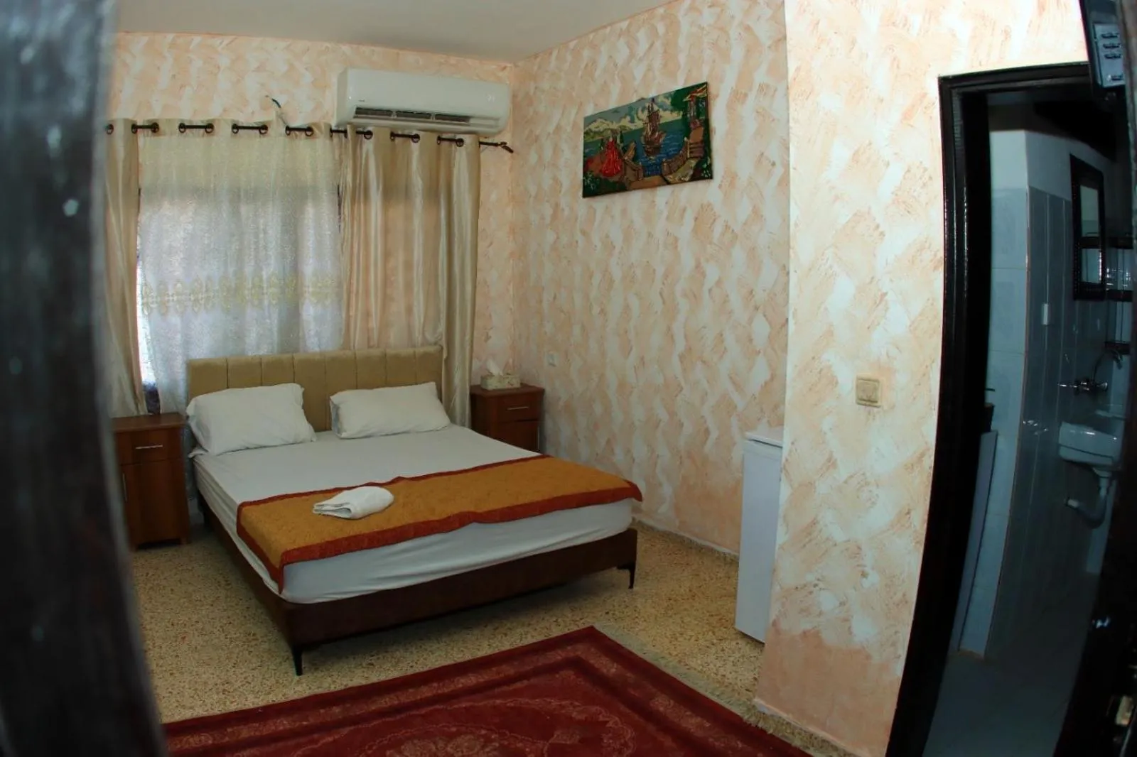 Bed in Magtas Hotel