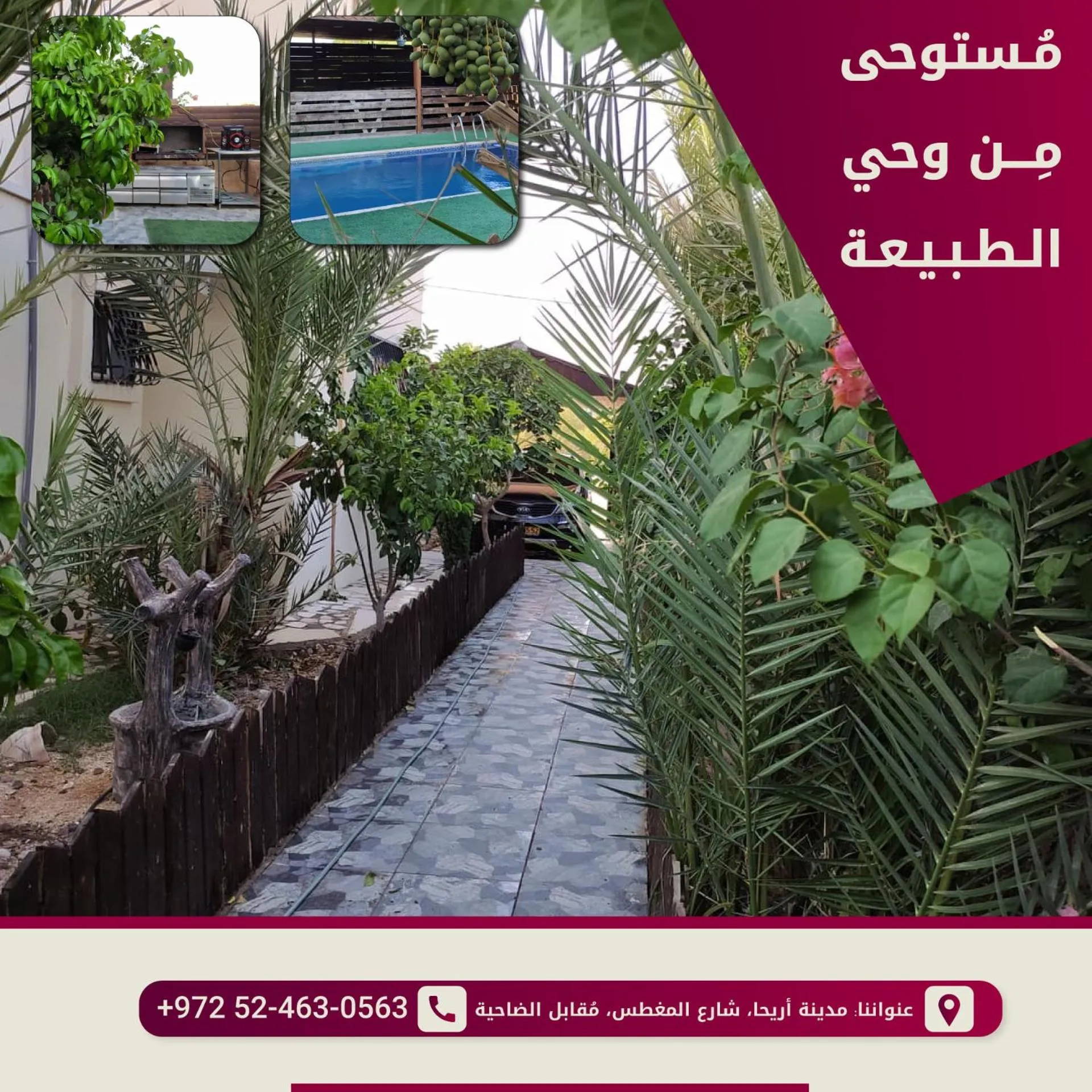 Garden in Magtas Hotel