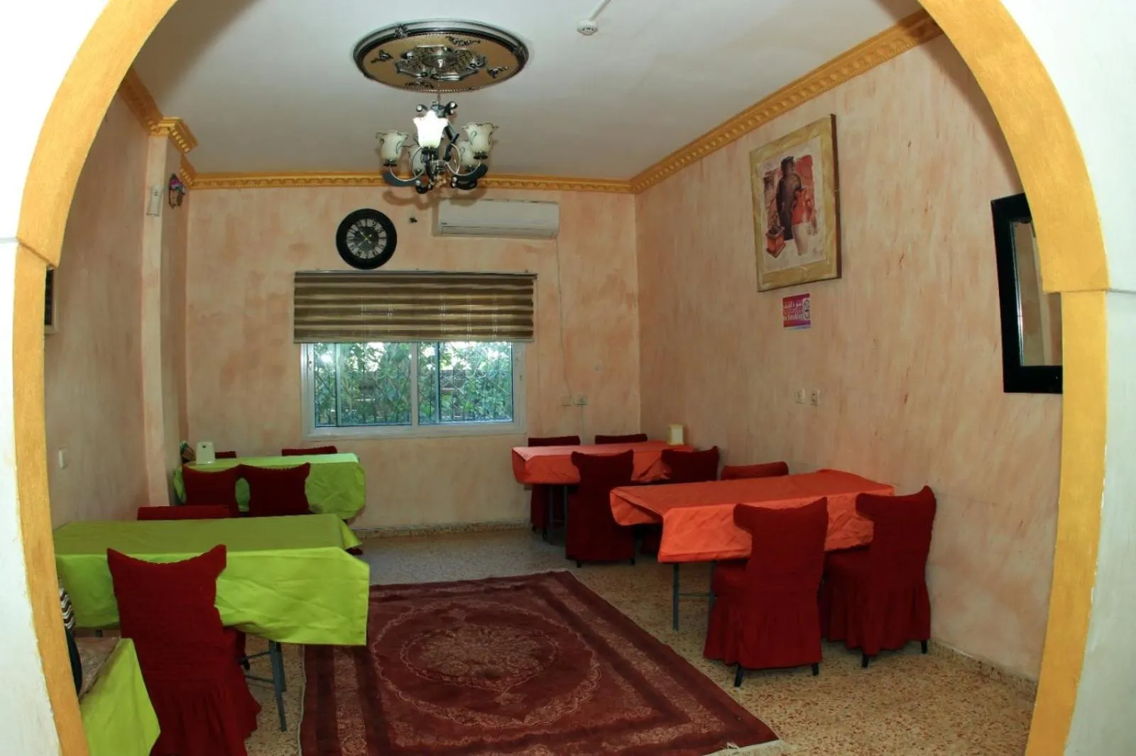 Dining area in Magtas Hotel