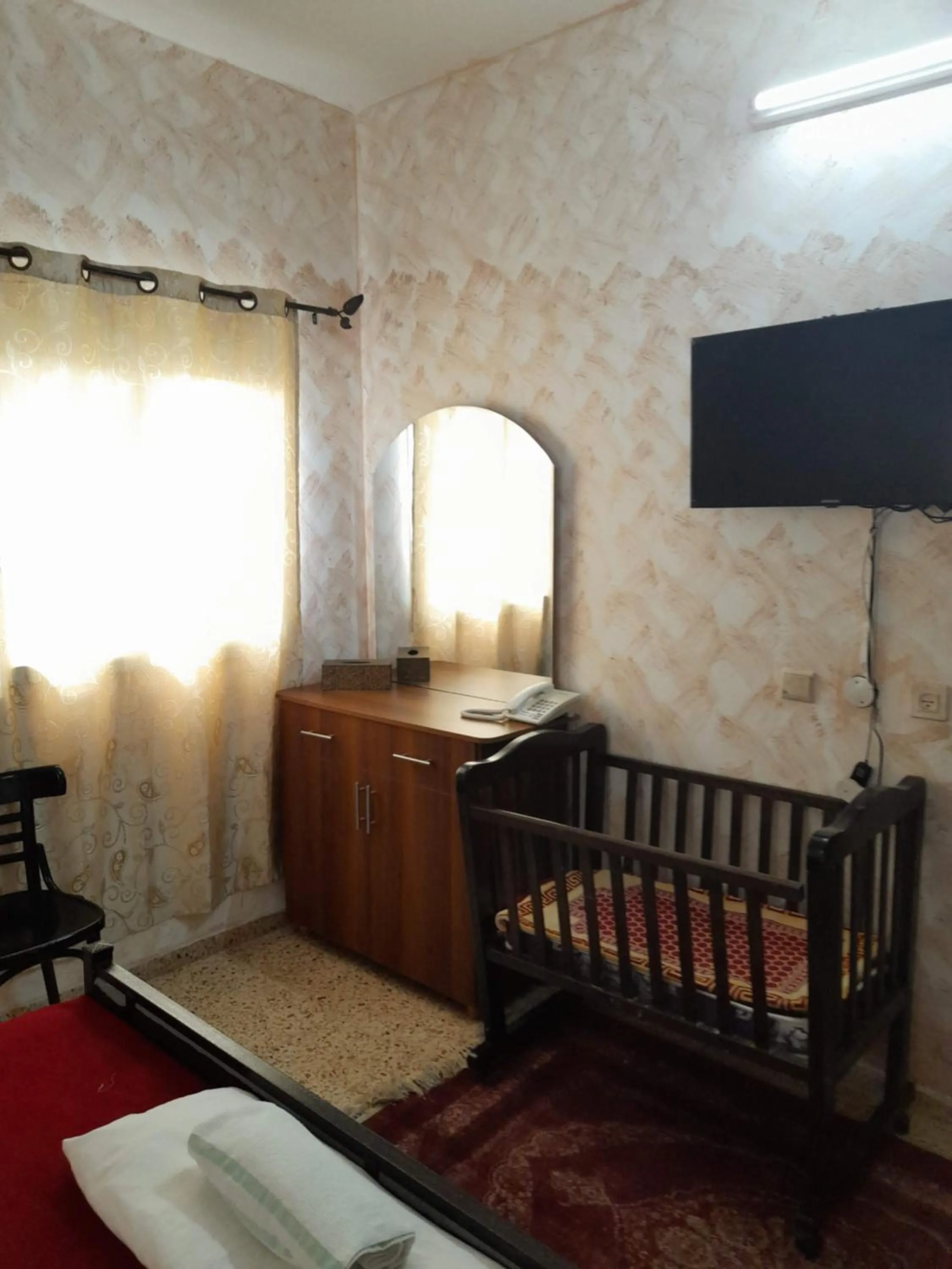View (from property/room), Bed in Magtas Hotel