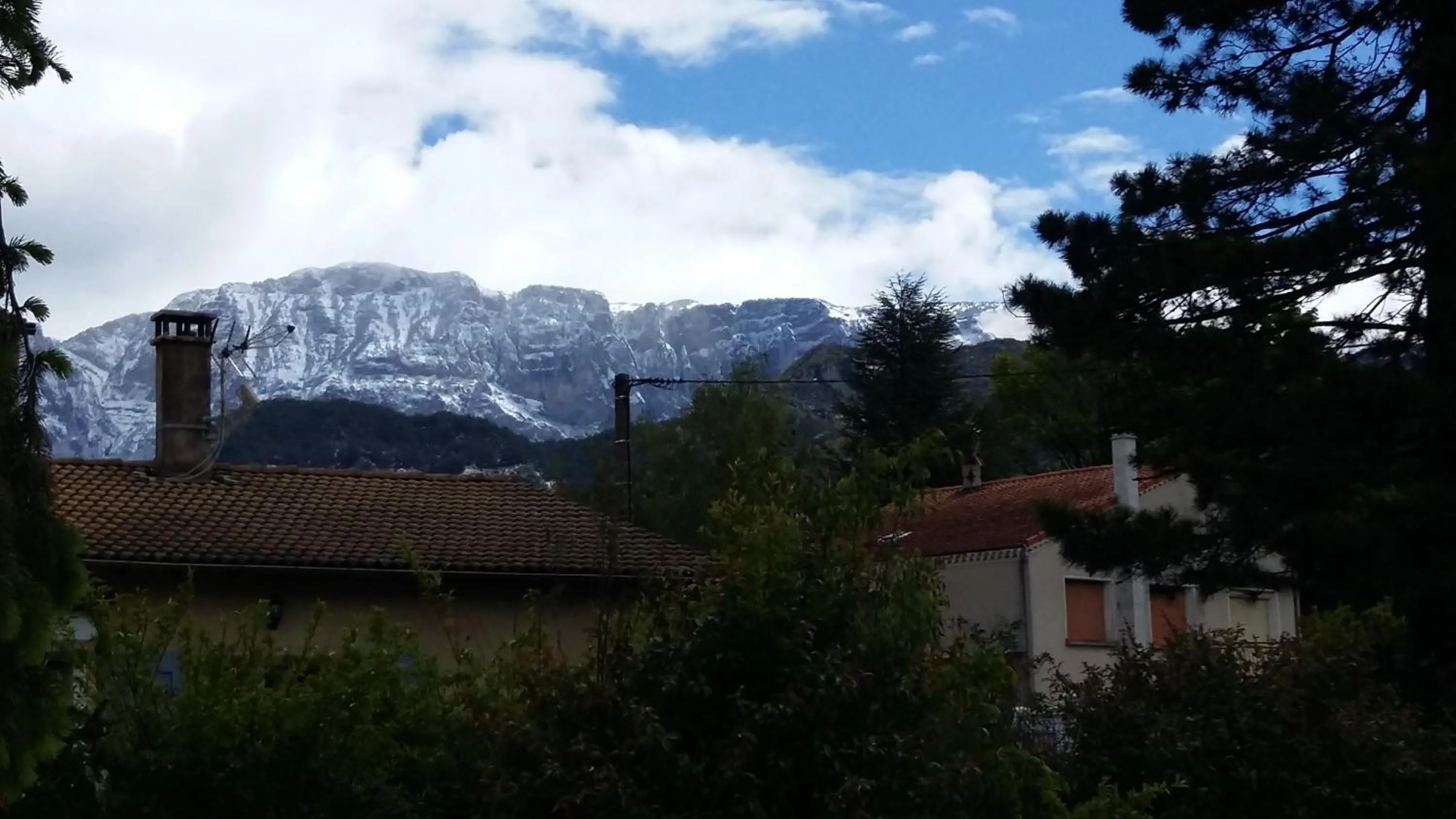 Mountain view in Logis Hotel & Restaurant Le Carnot