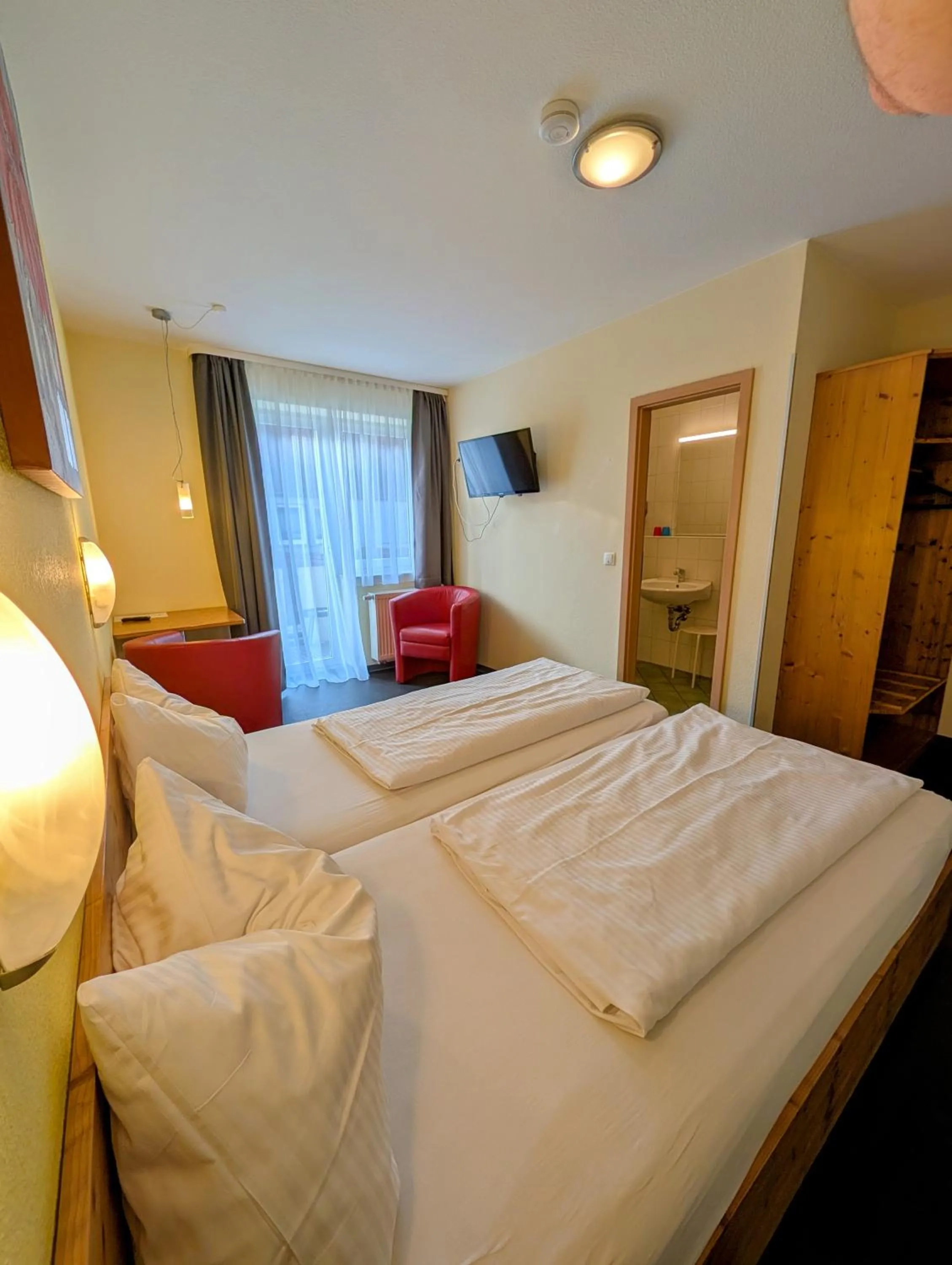 Bed in Hotel Demling