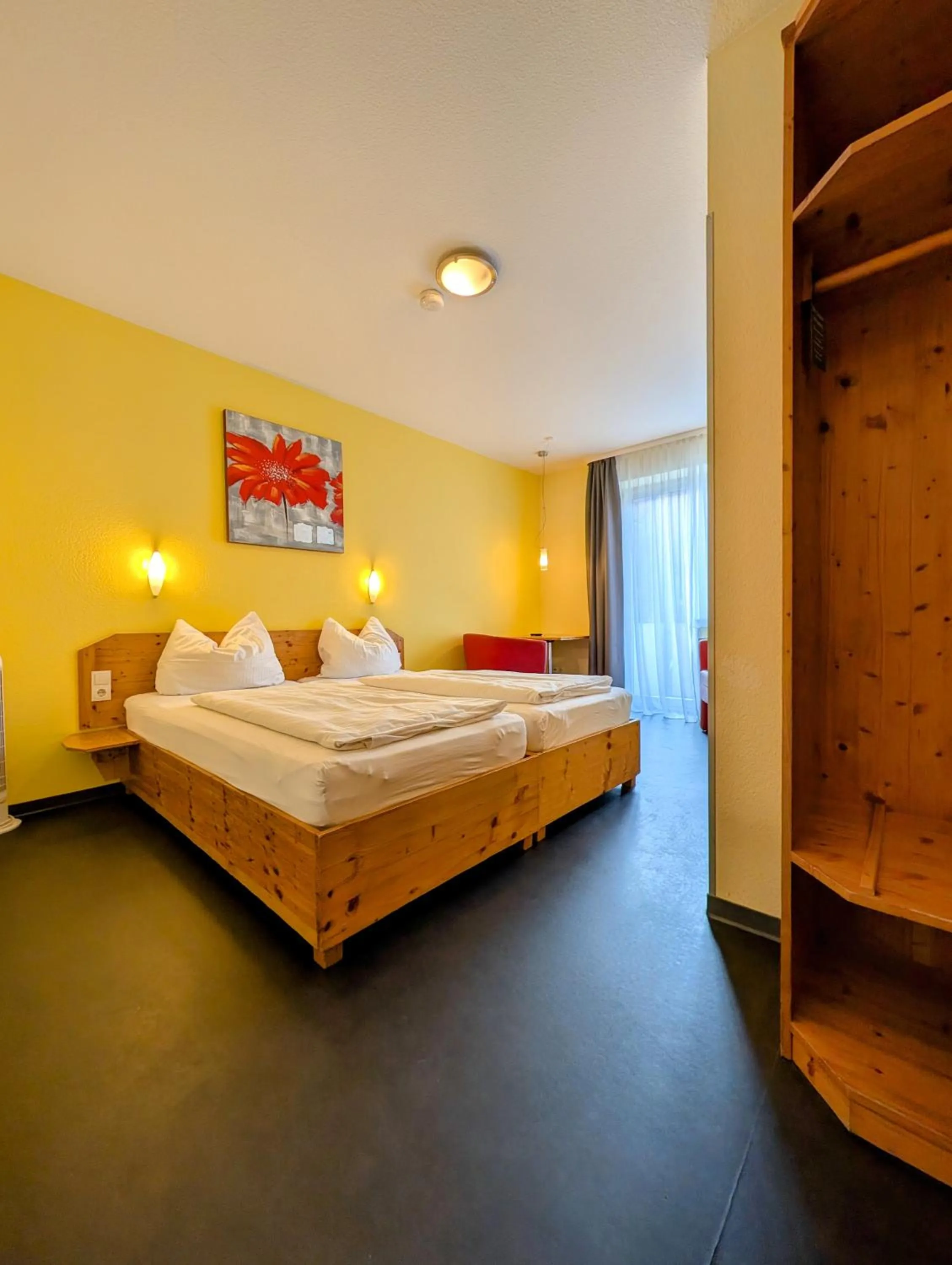 Bed in Hotel Demling