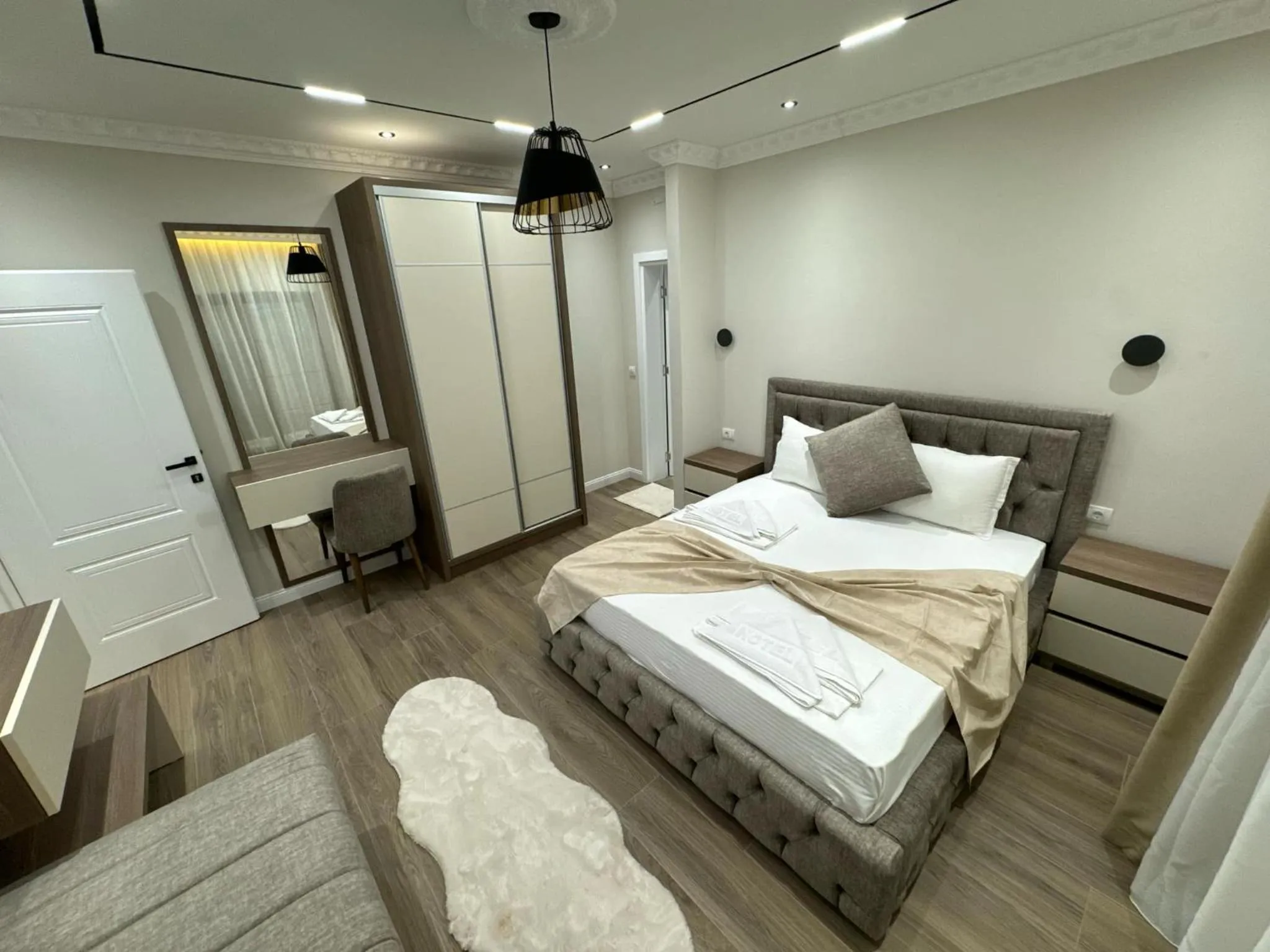 Bed in Apart Hotel Llolla