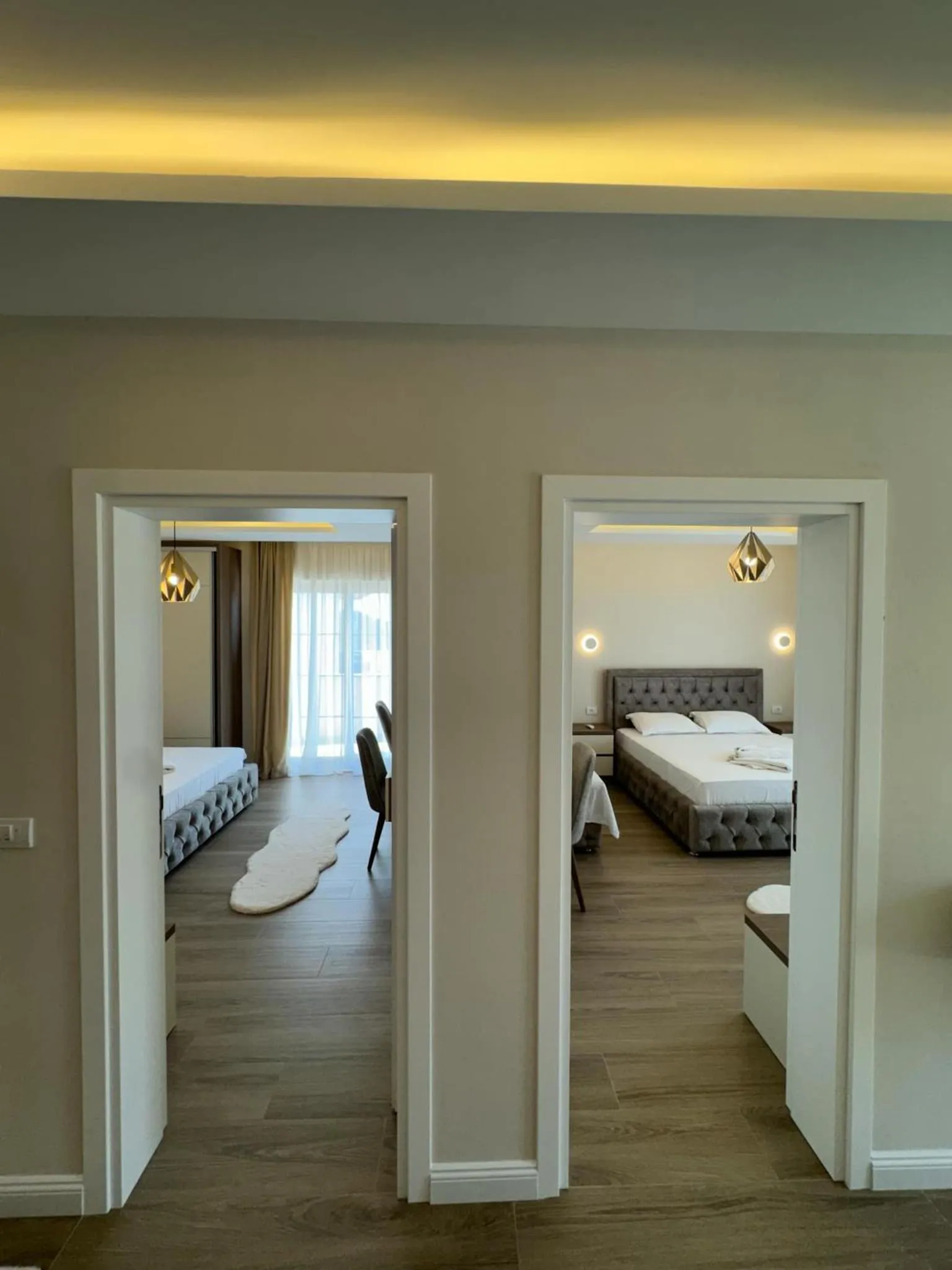 Bed in Apart Hotel Llolla