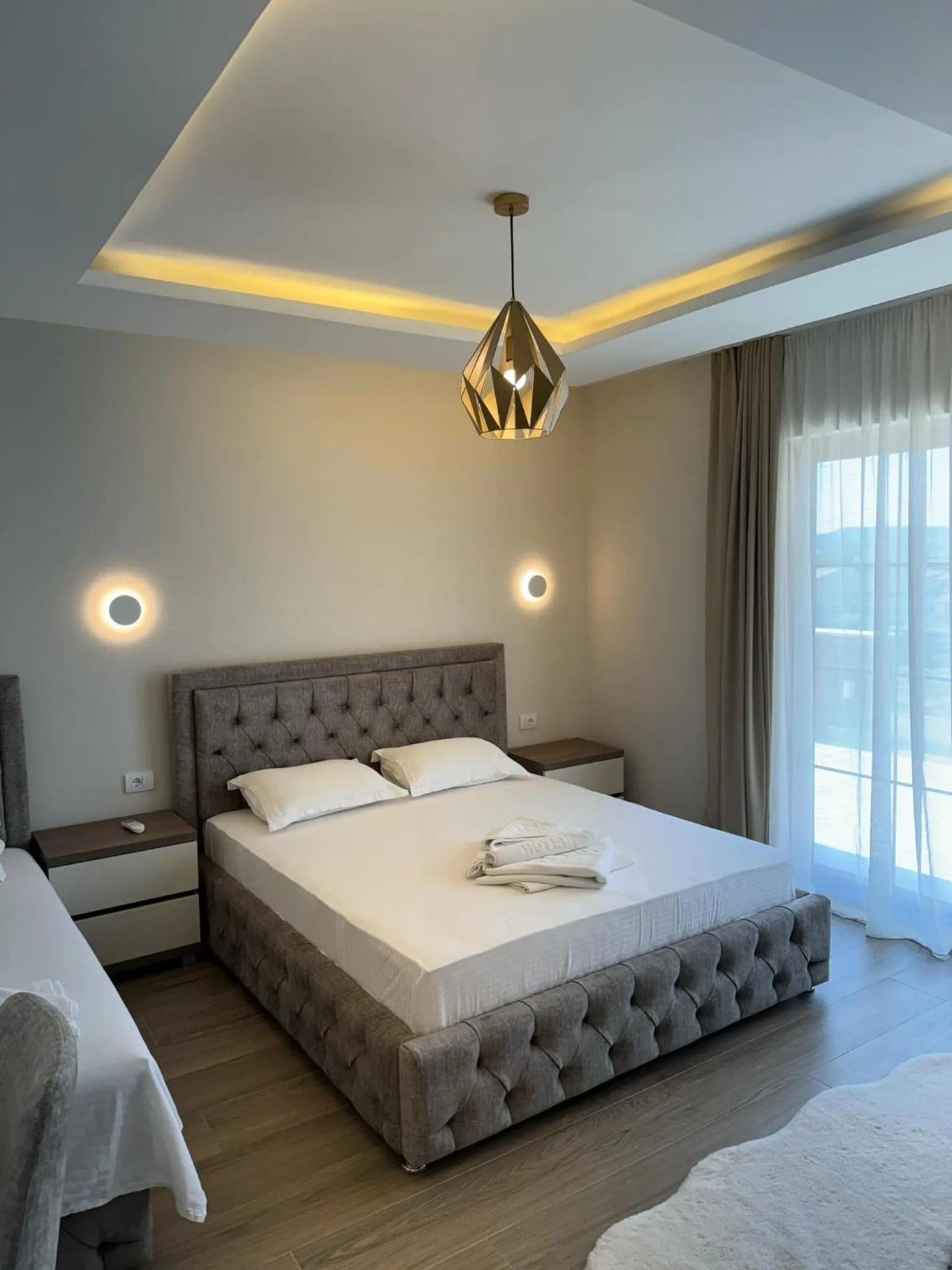 Bed in Apart Hotel Llolla