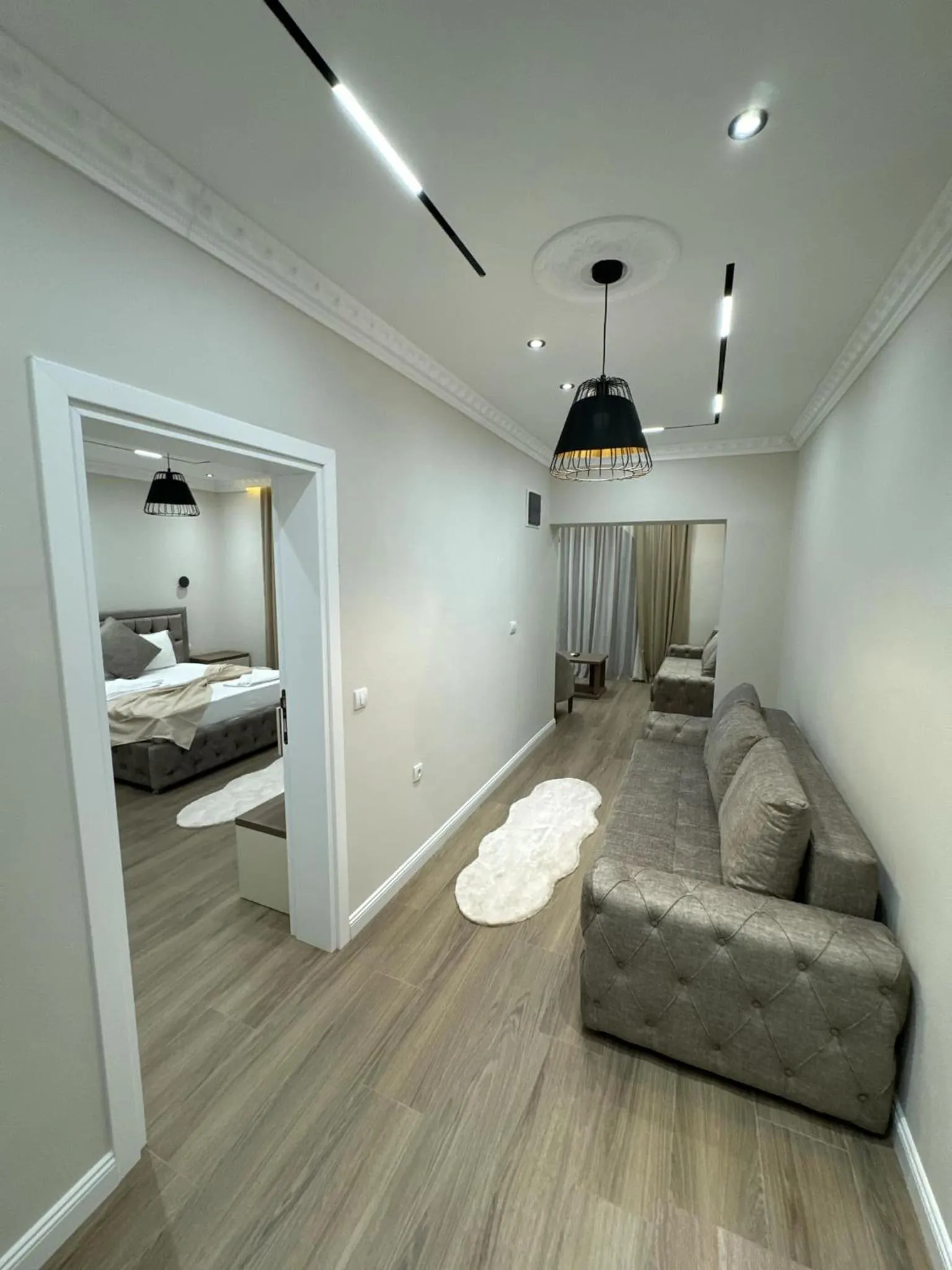 Bed in Apart Hotel Llolla