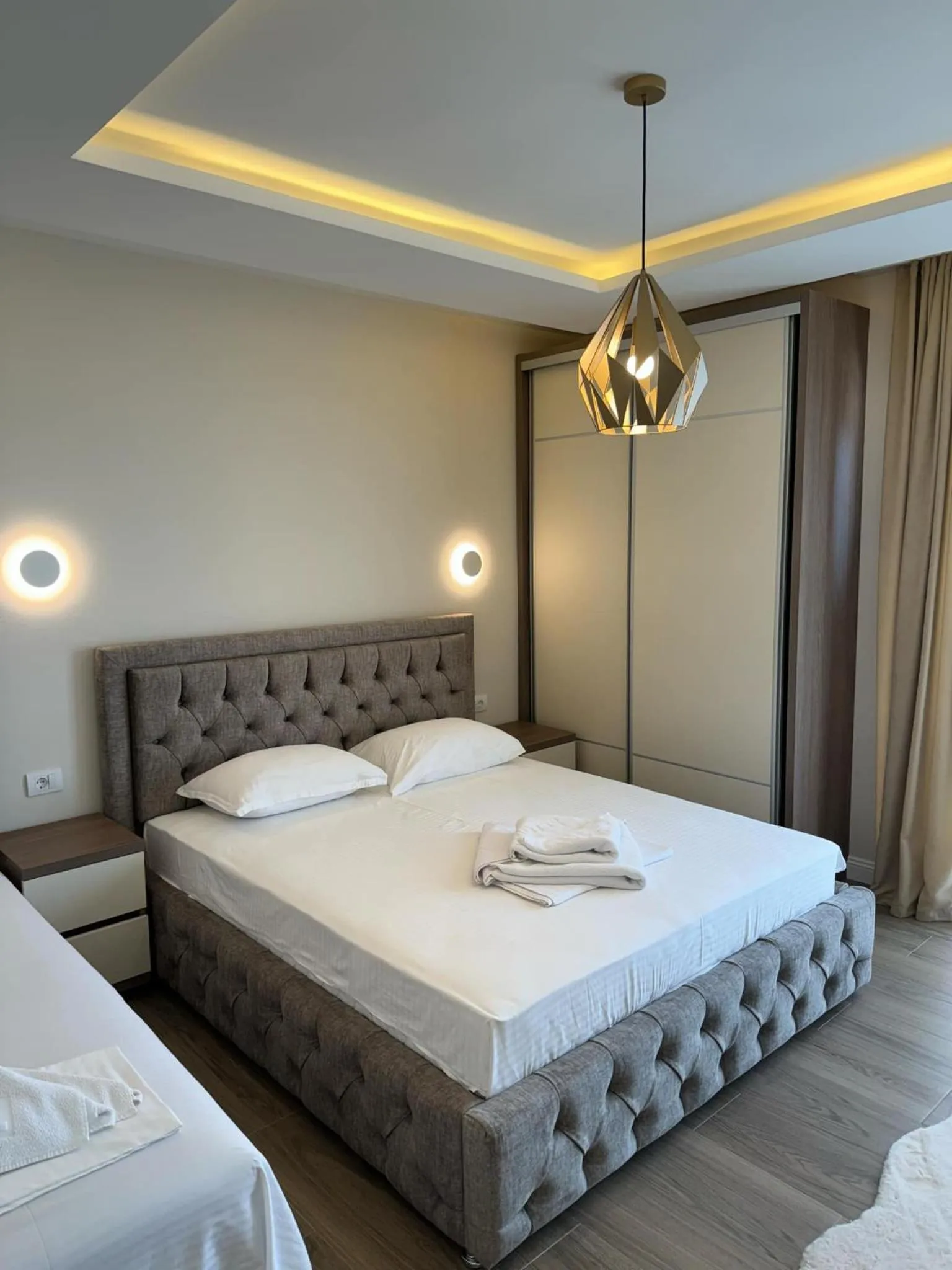 Bed in Apart Hotel Llolla