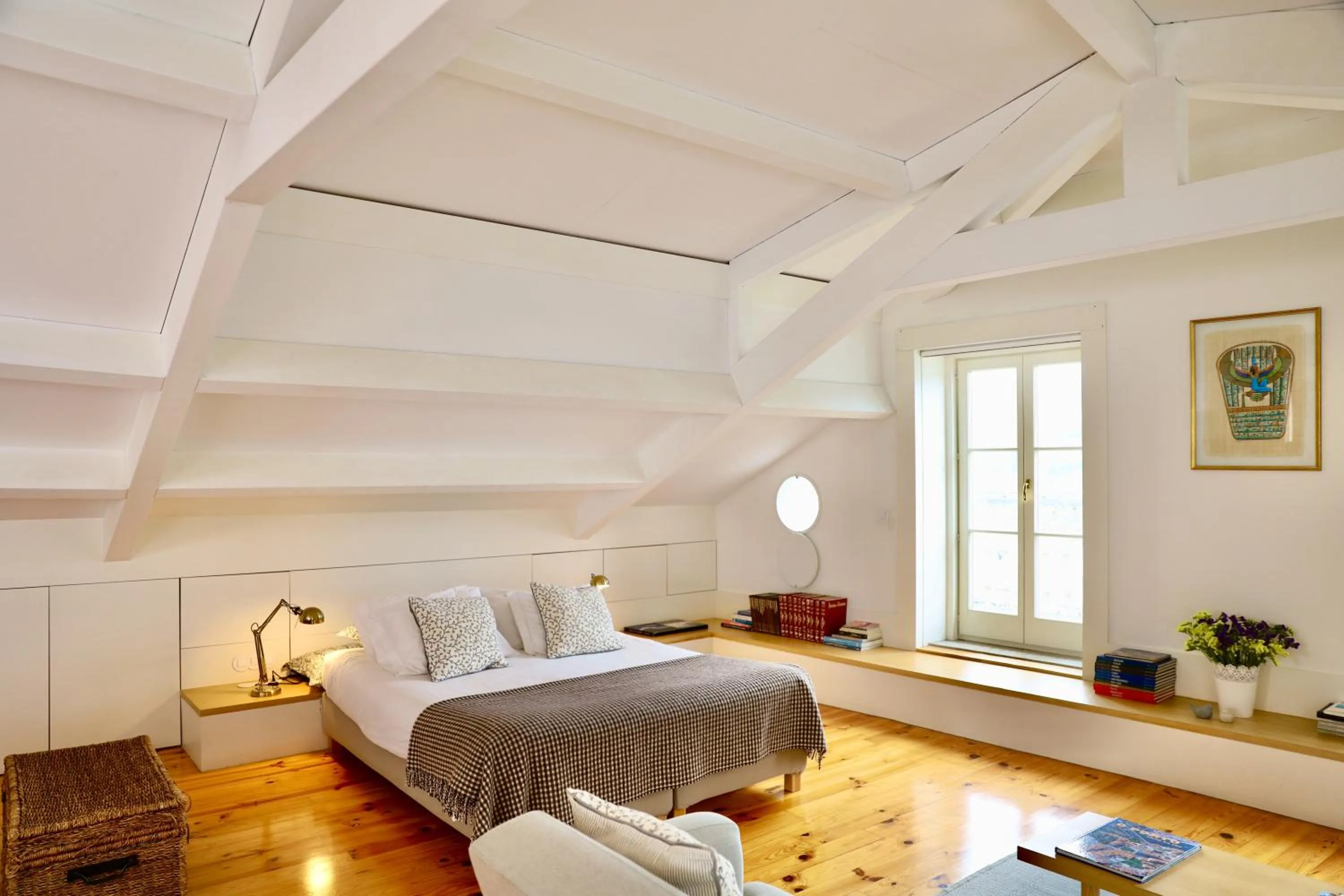 Bed in Douro River Studios