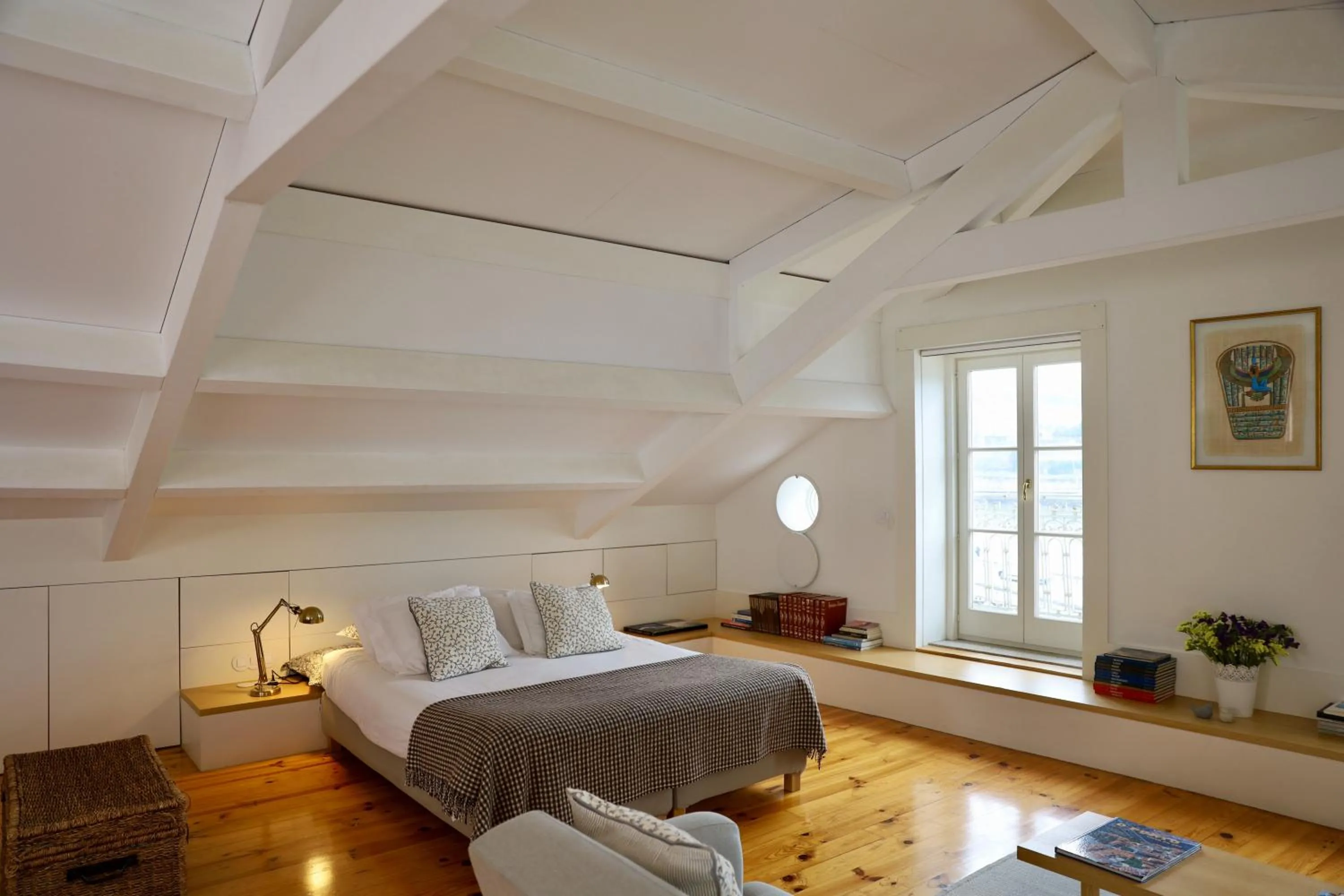 Bed in Douro River Studios