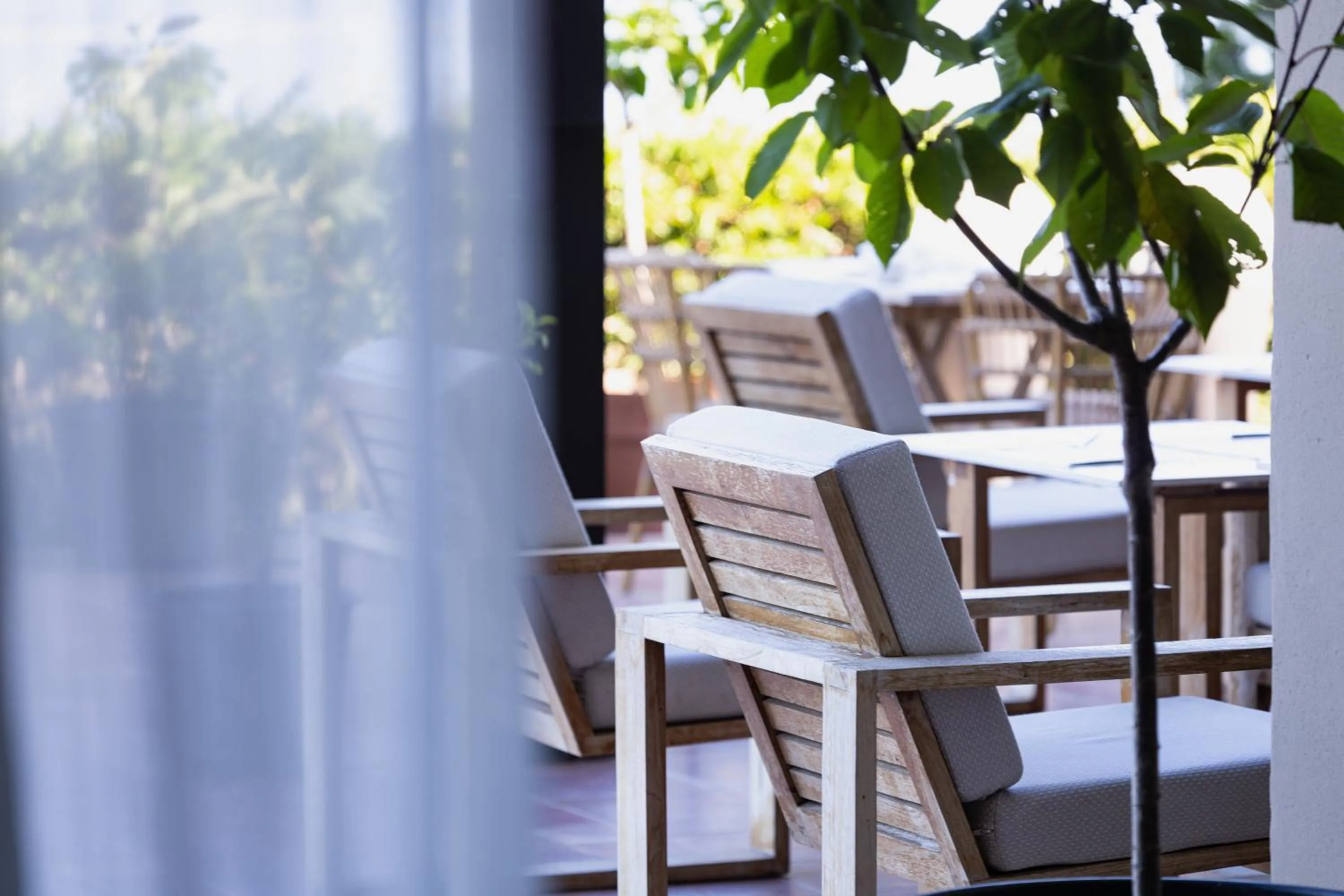 Dining area in La Florentine