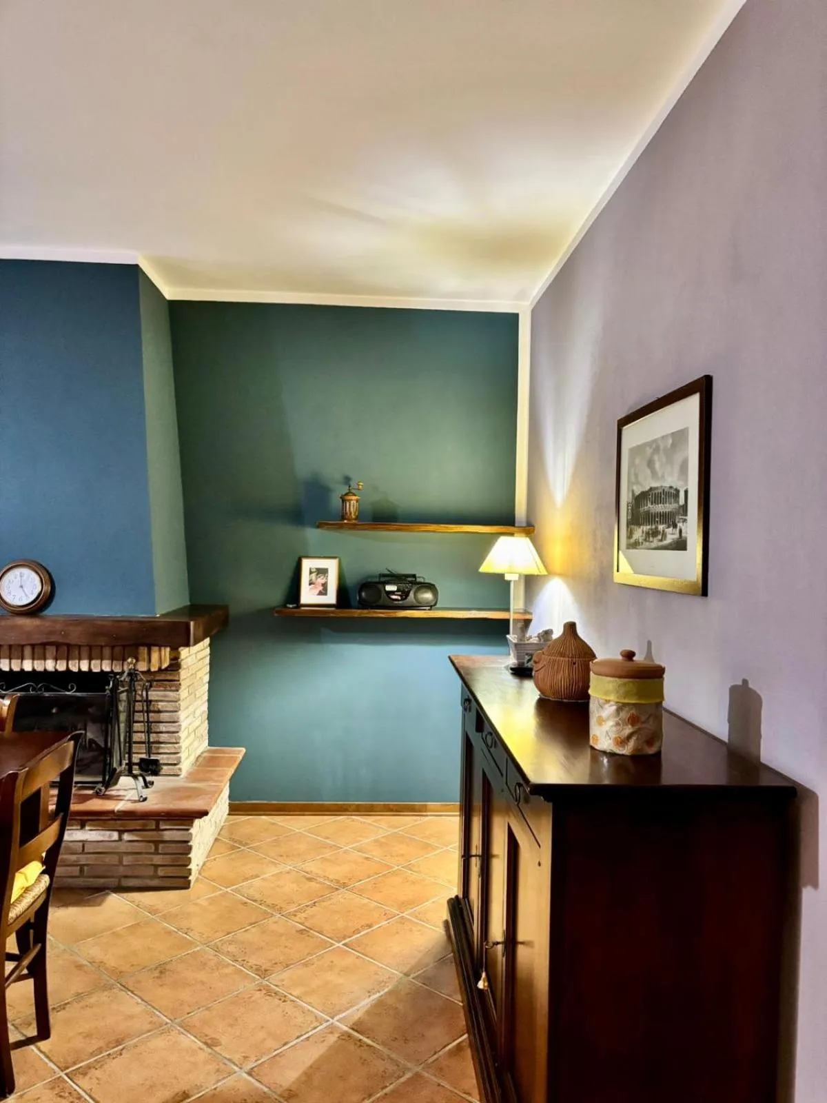 Living room in hotel Bologna