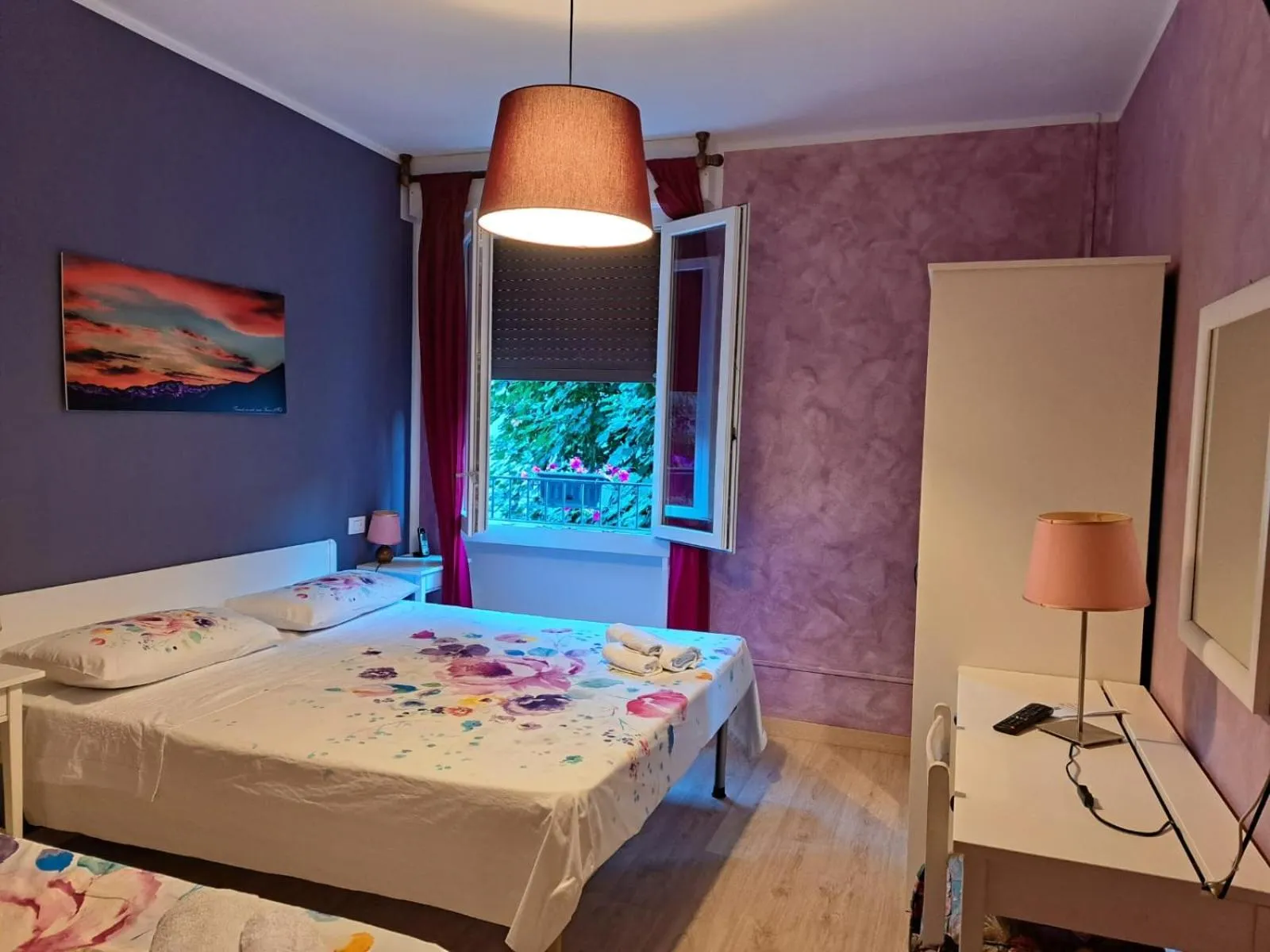 Bedroom, Bed in hotel Bologna