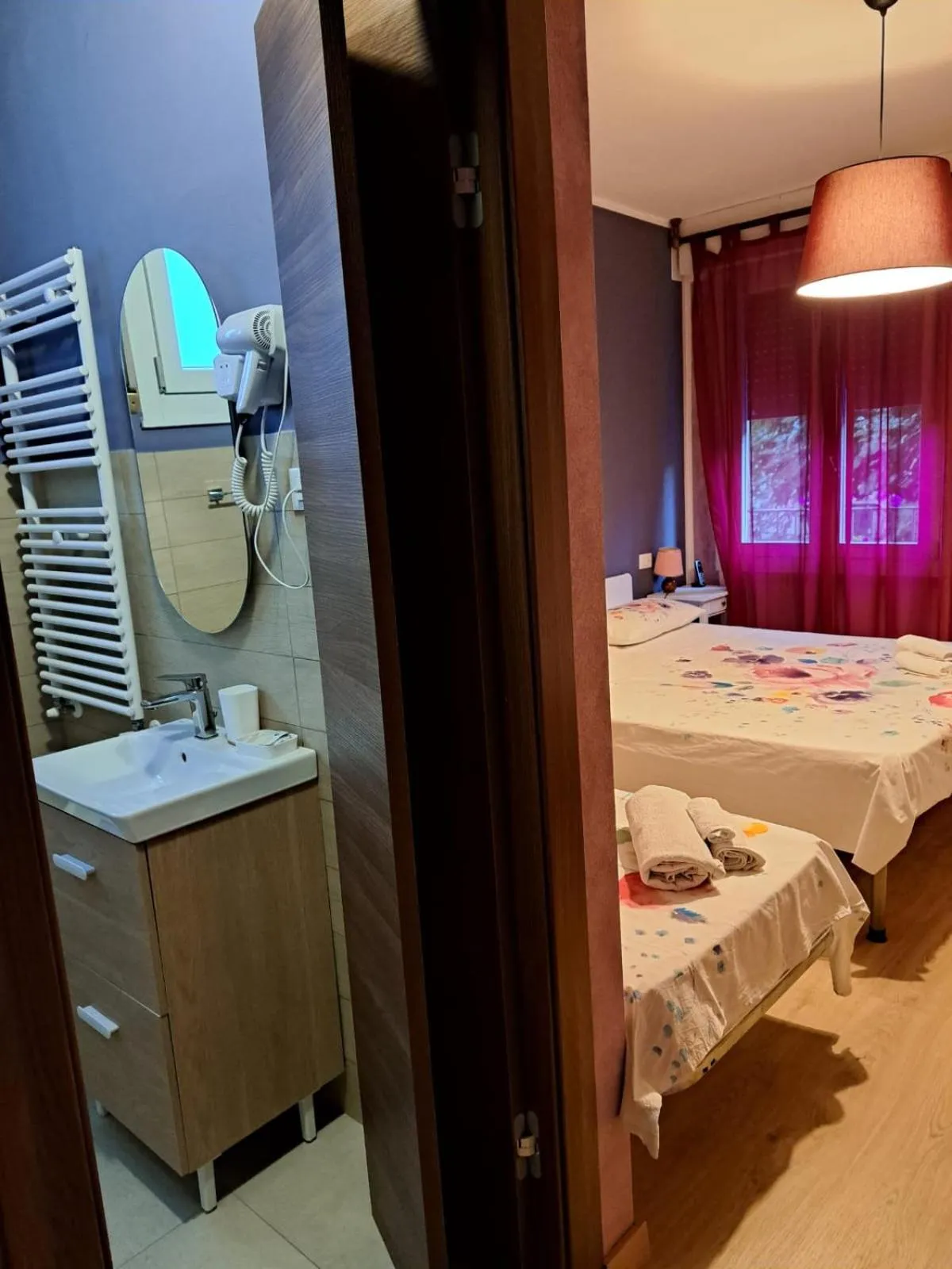 Bed in hotel Bologna