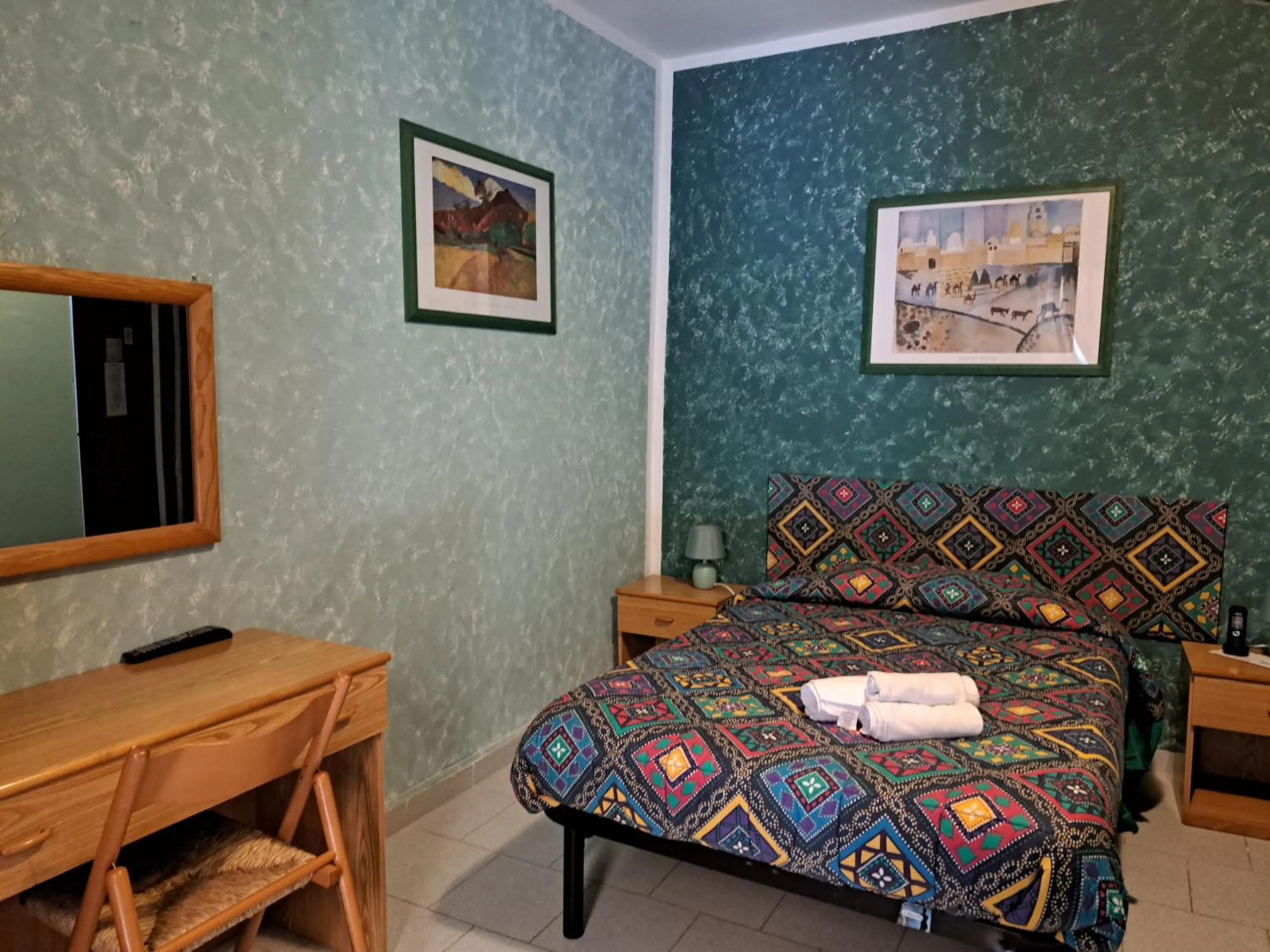 Bedroom in hotel Bologna