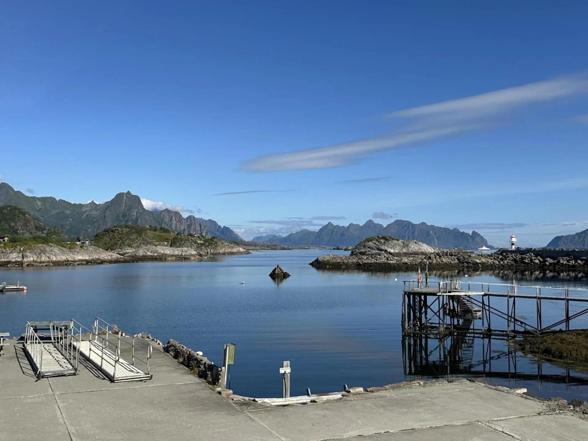 View (from property/room) in Statsbuene i Kabelvåg