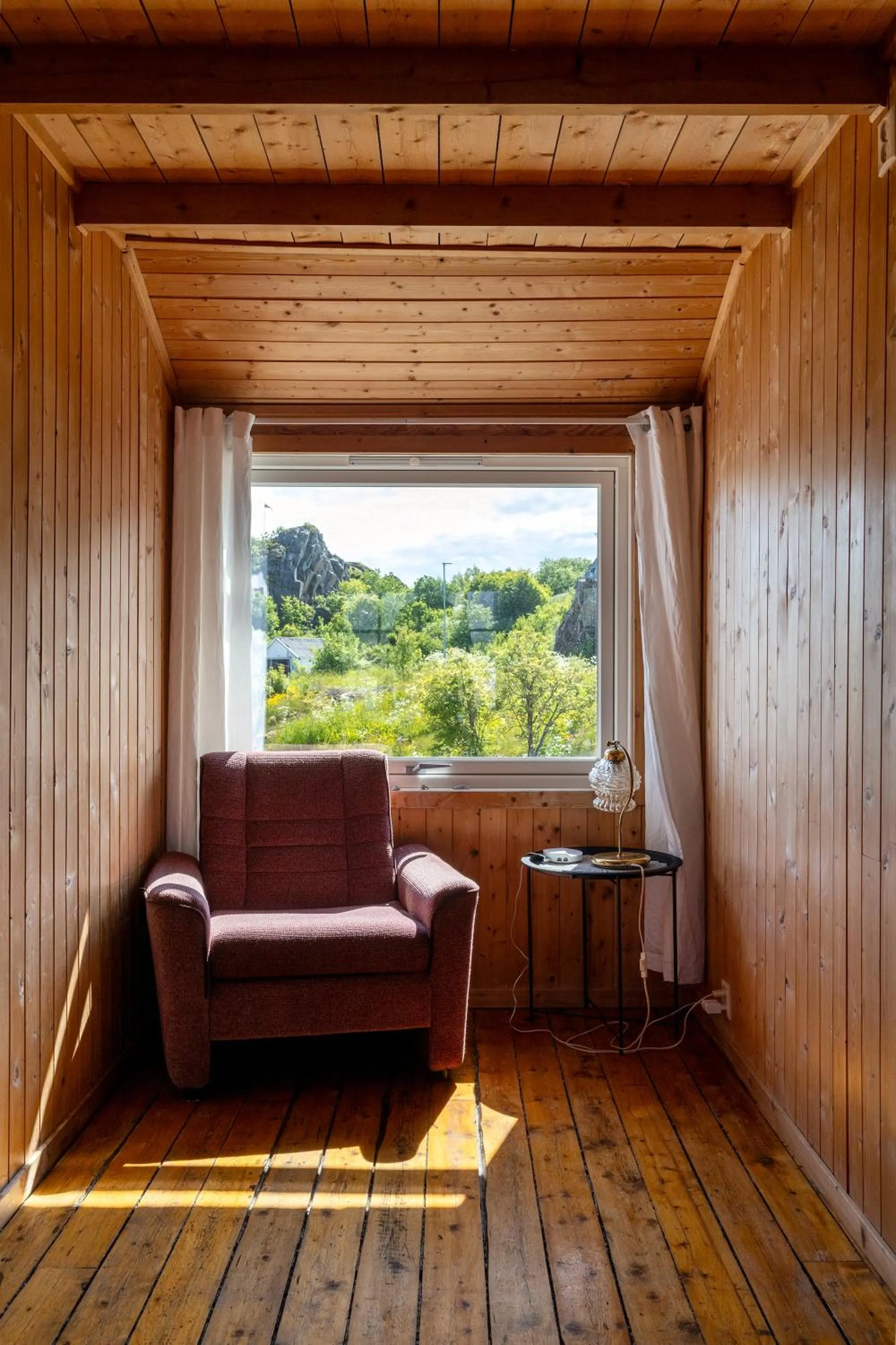 Seating area in Statsbuene i Kabelvåg