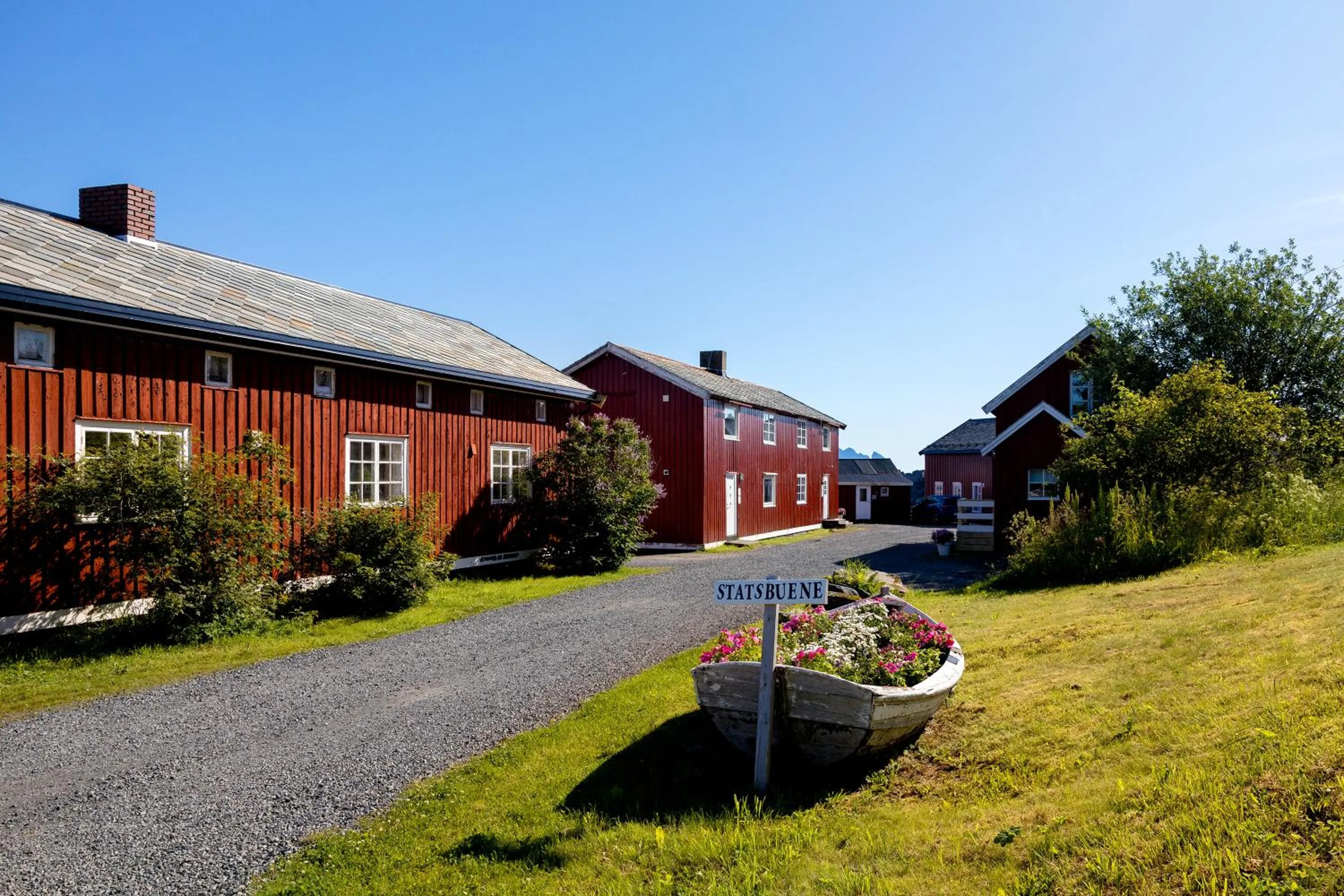 Facade/entrance in Statsbuene i Kabelvåg