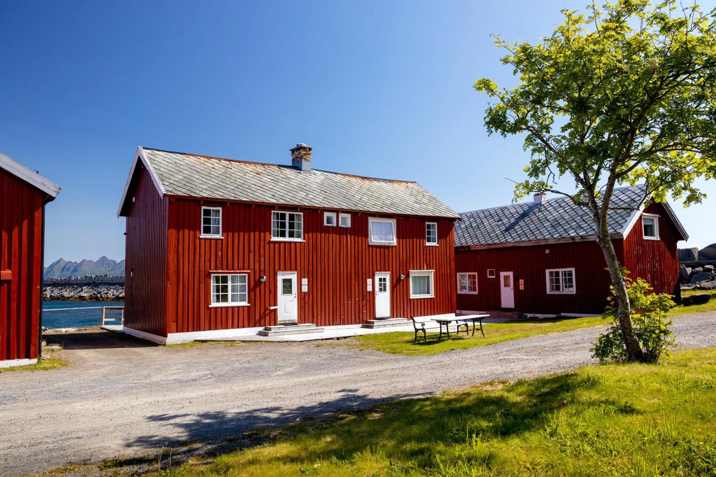Facade/entrance in Statsbuene i Kabelvåg