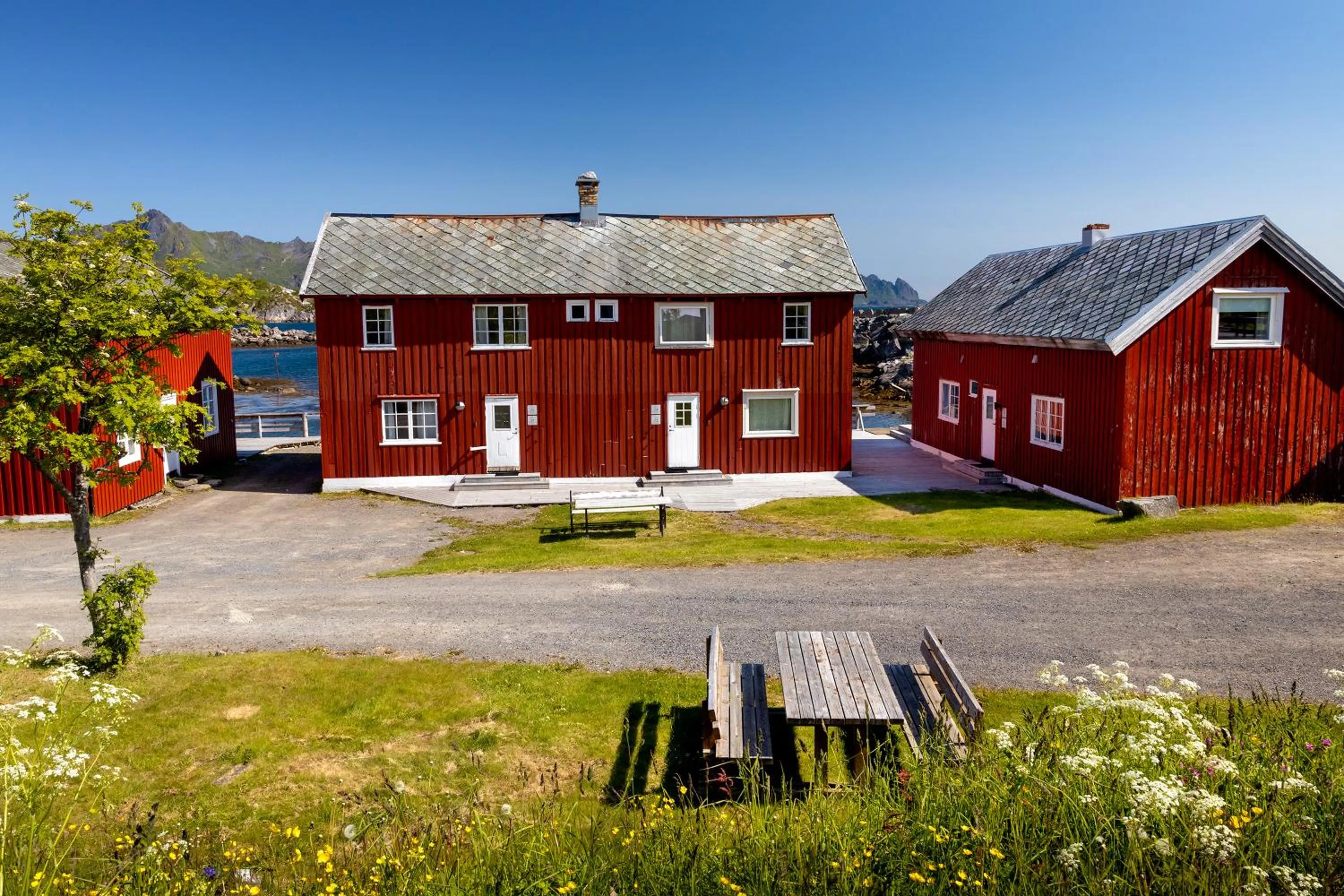 Facade/entrance in Statsbuene i Kabelvåg