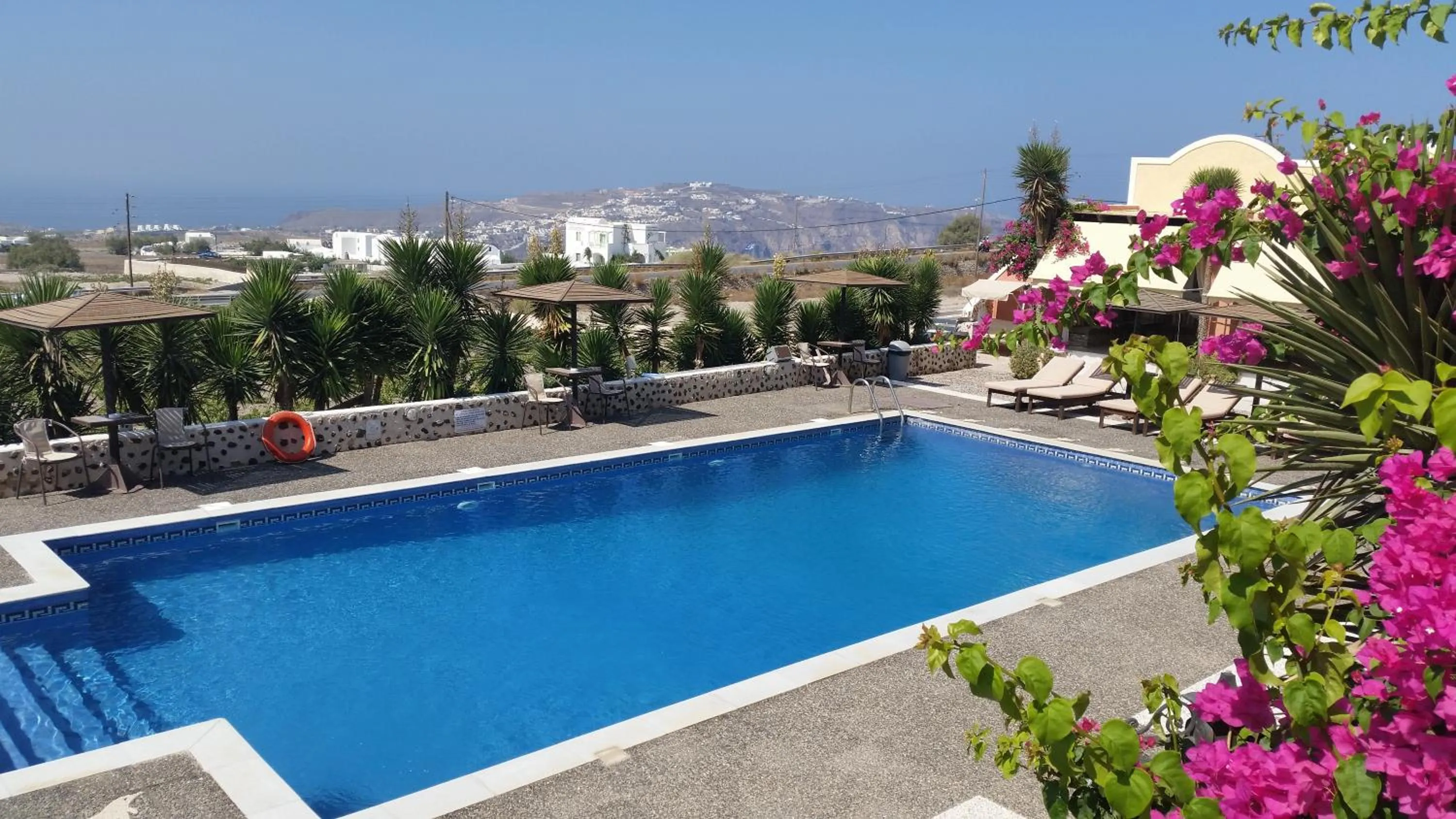 Bird's eye view in Abelonas Village