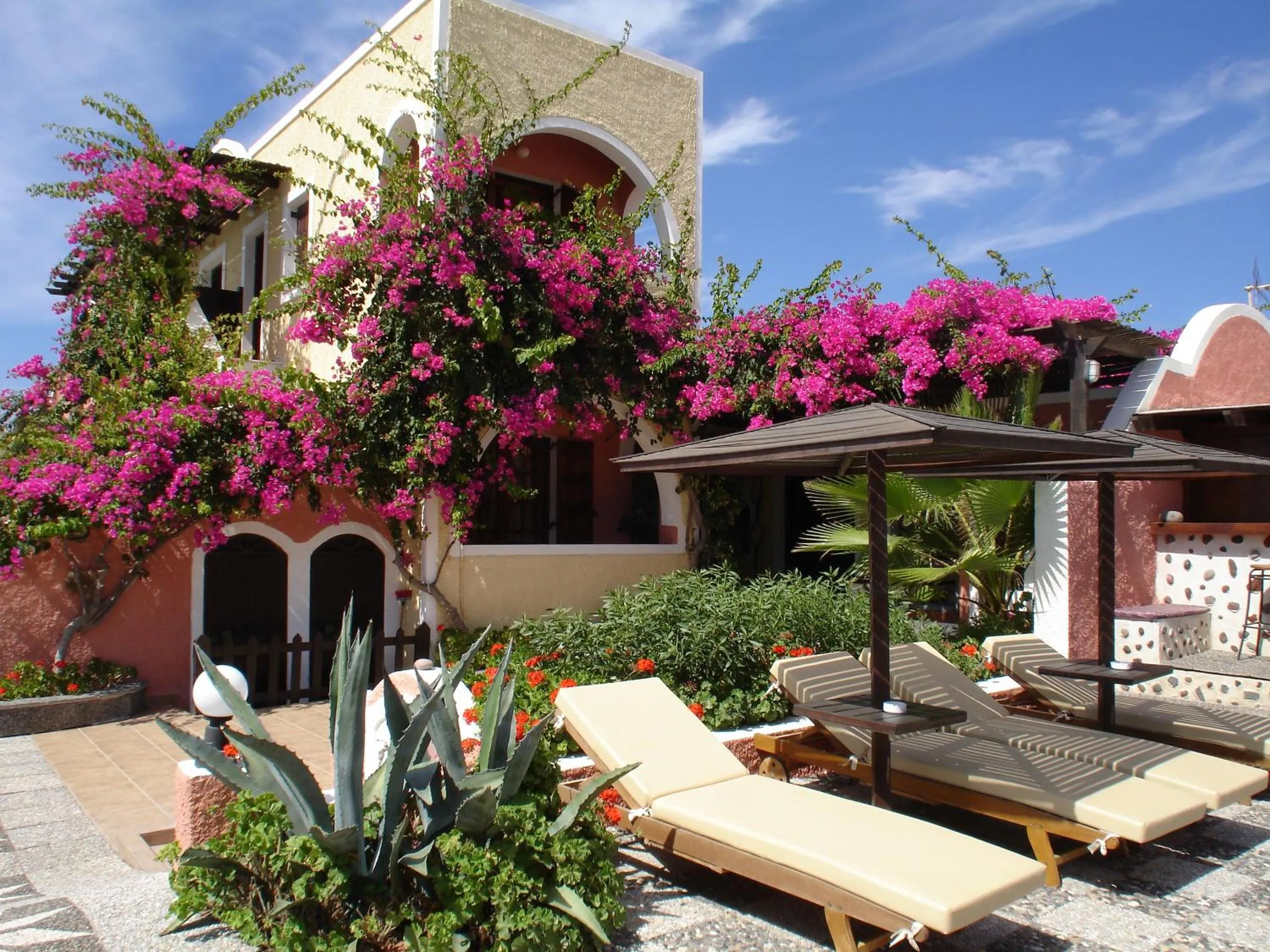 Garden in Abelonas Village