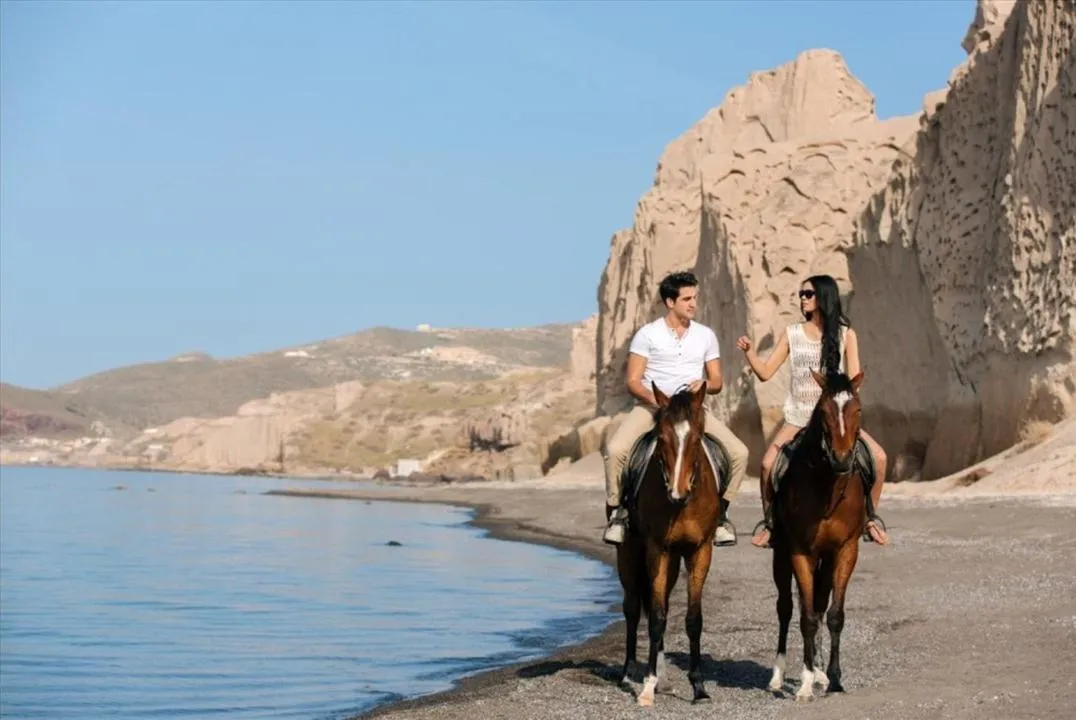 Horse-riding in Abelonas Village