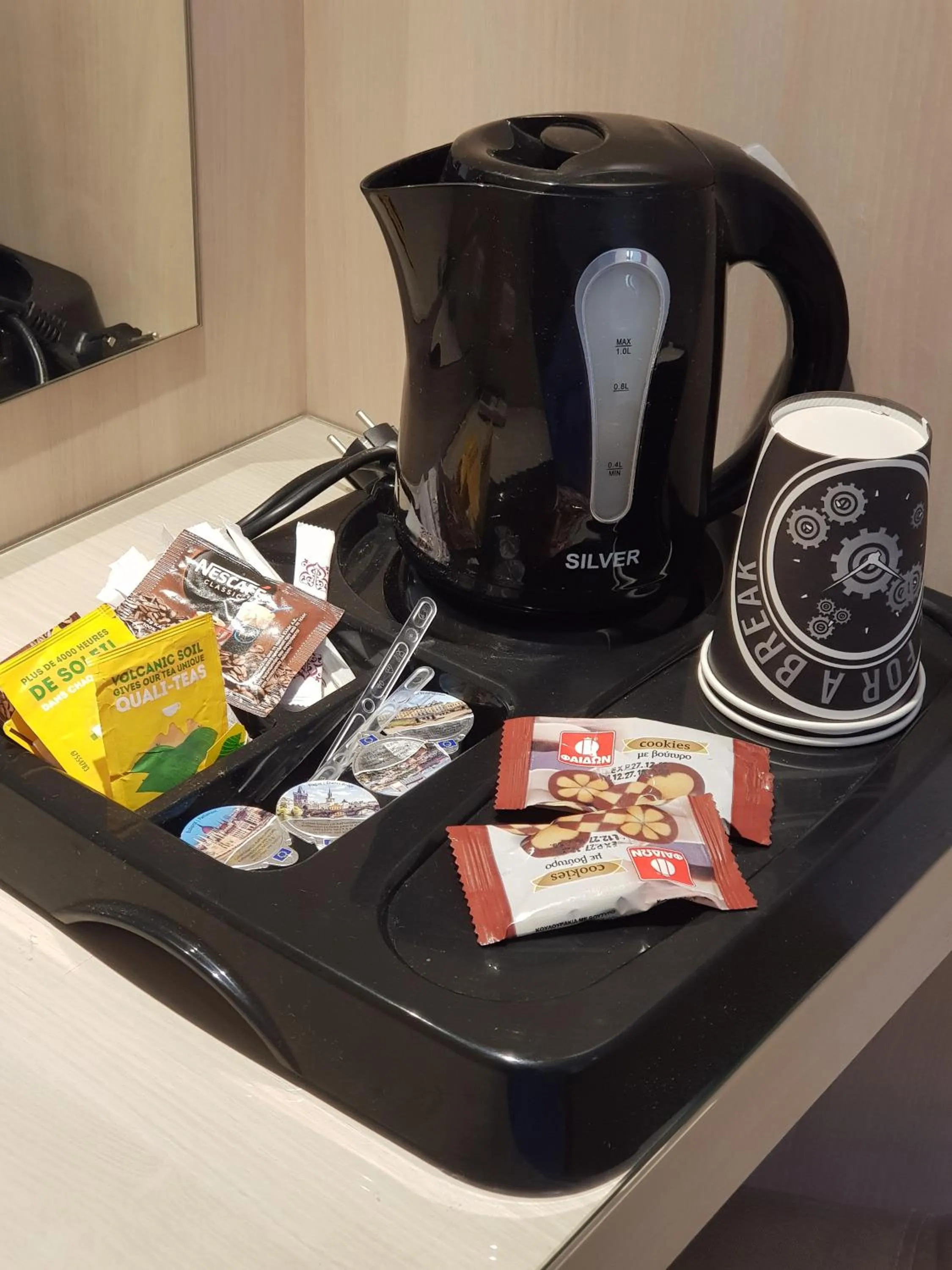 Coffee/tea facilities in Abelonas Village