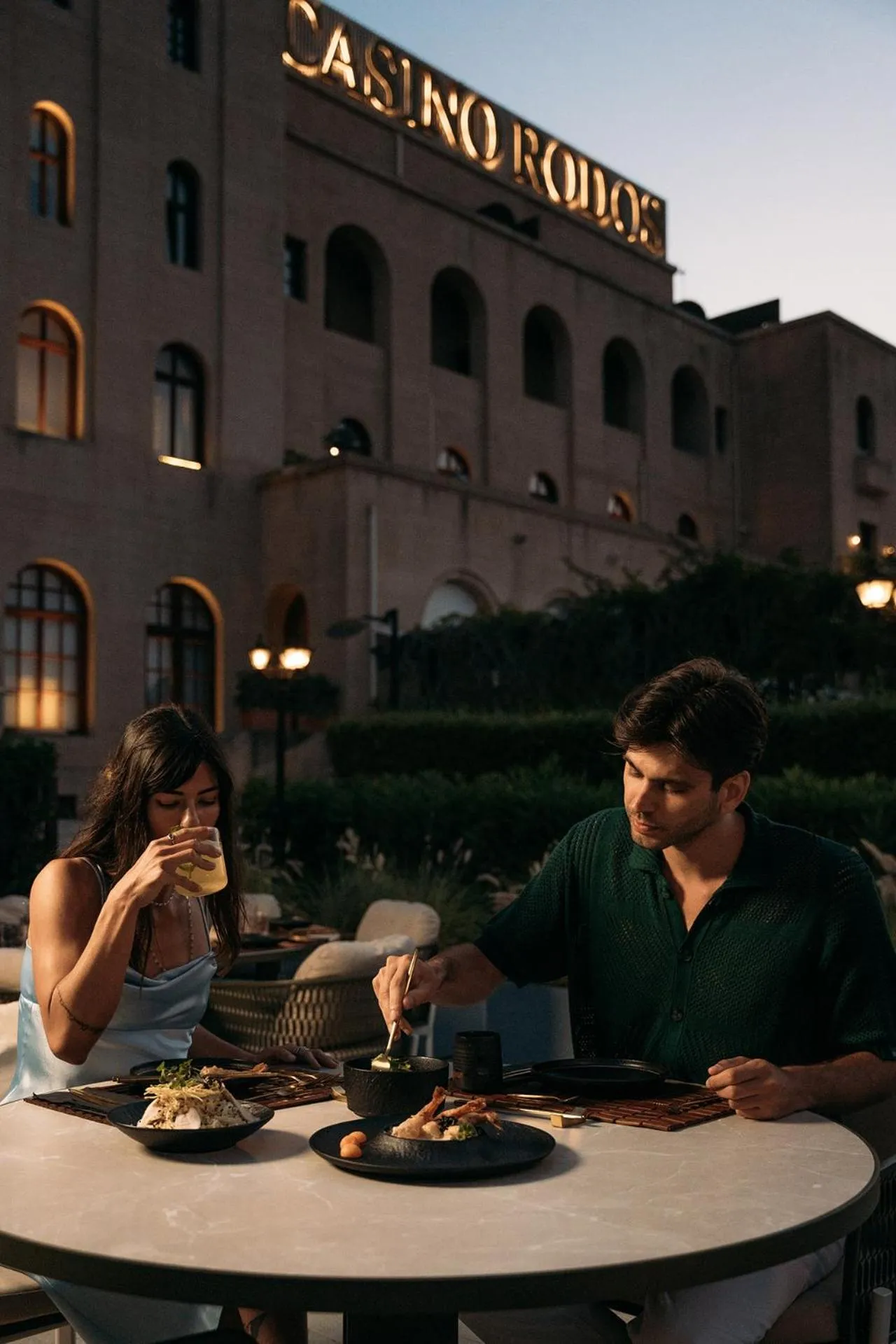 Restaurant/places to eat in Grande Albergo Delle Rose