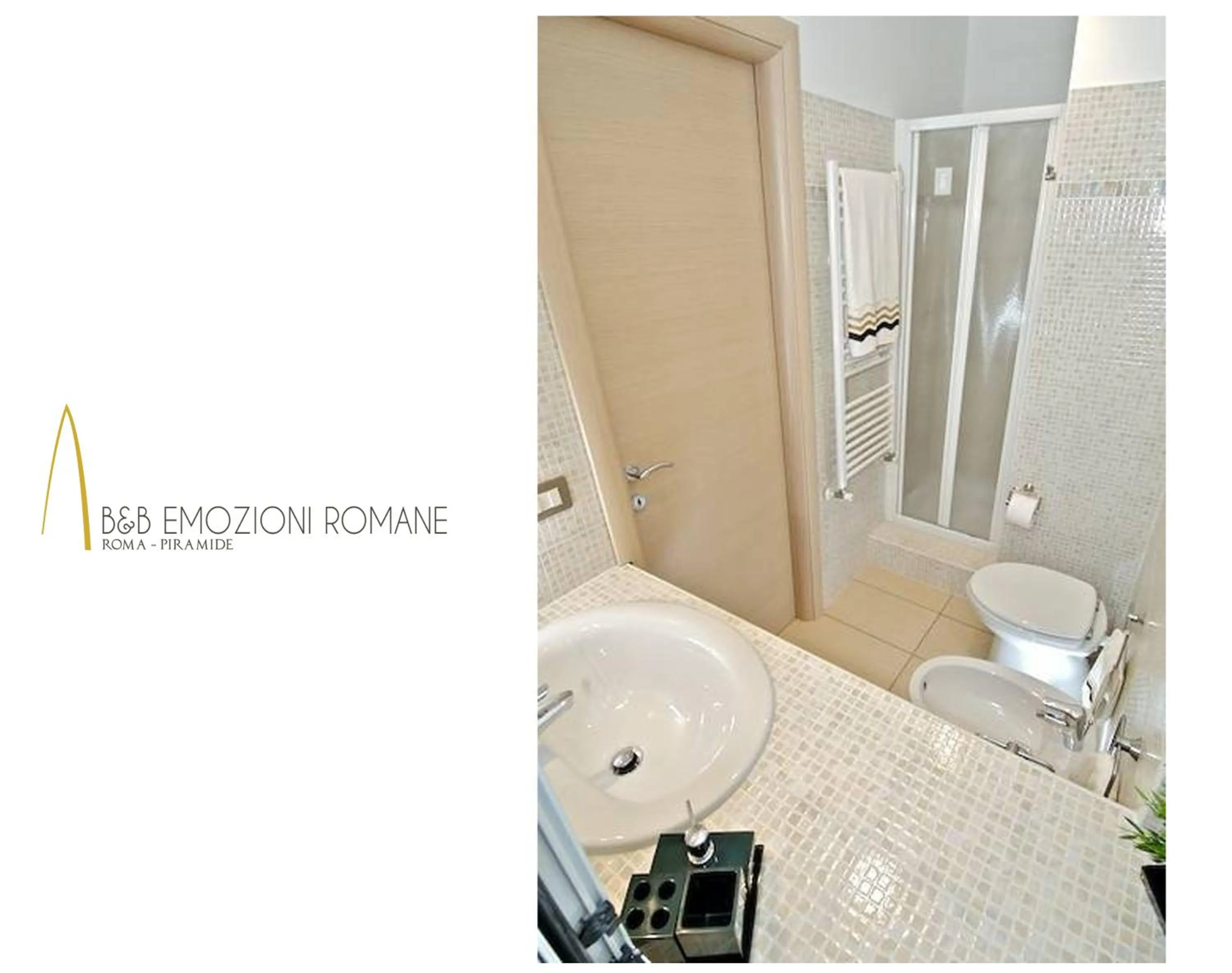 Bathroom in B&B Emozioni Romane