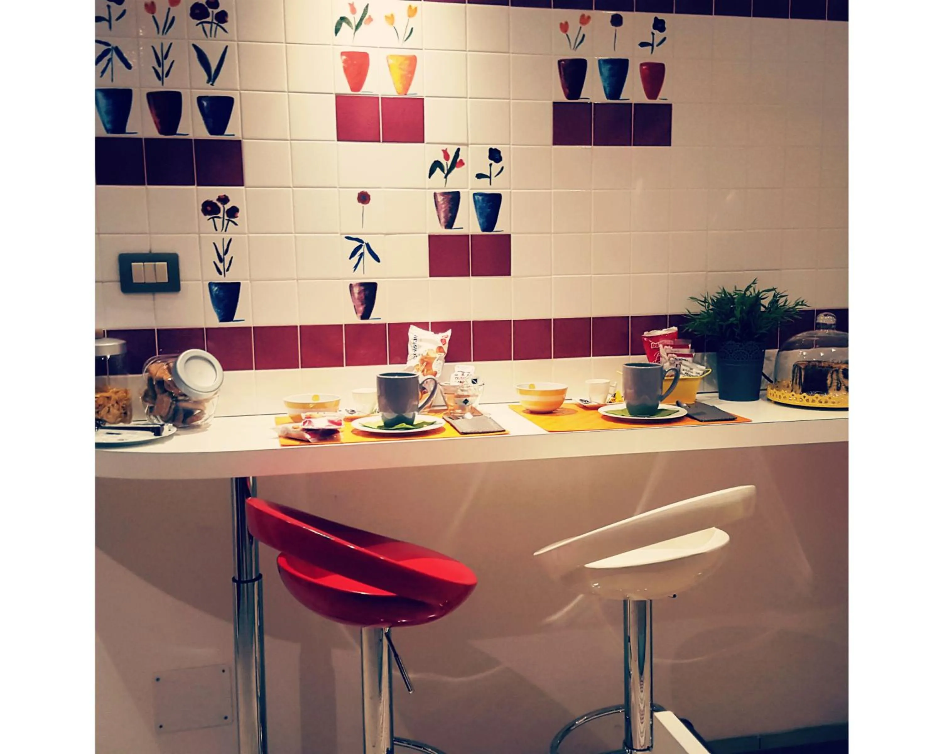 Food and drinks in B&B Emozioni Romane