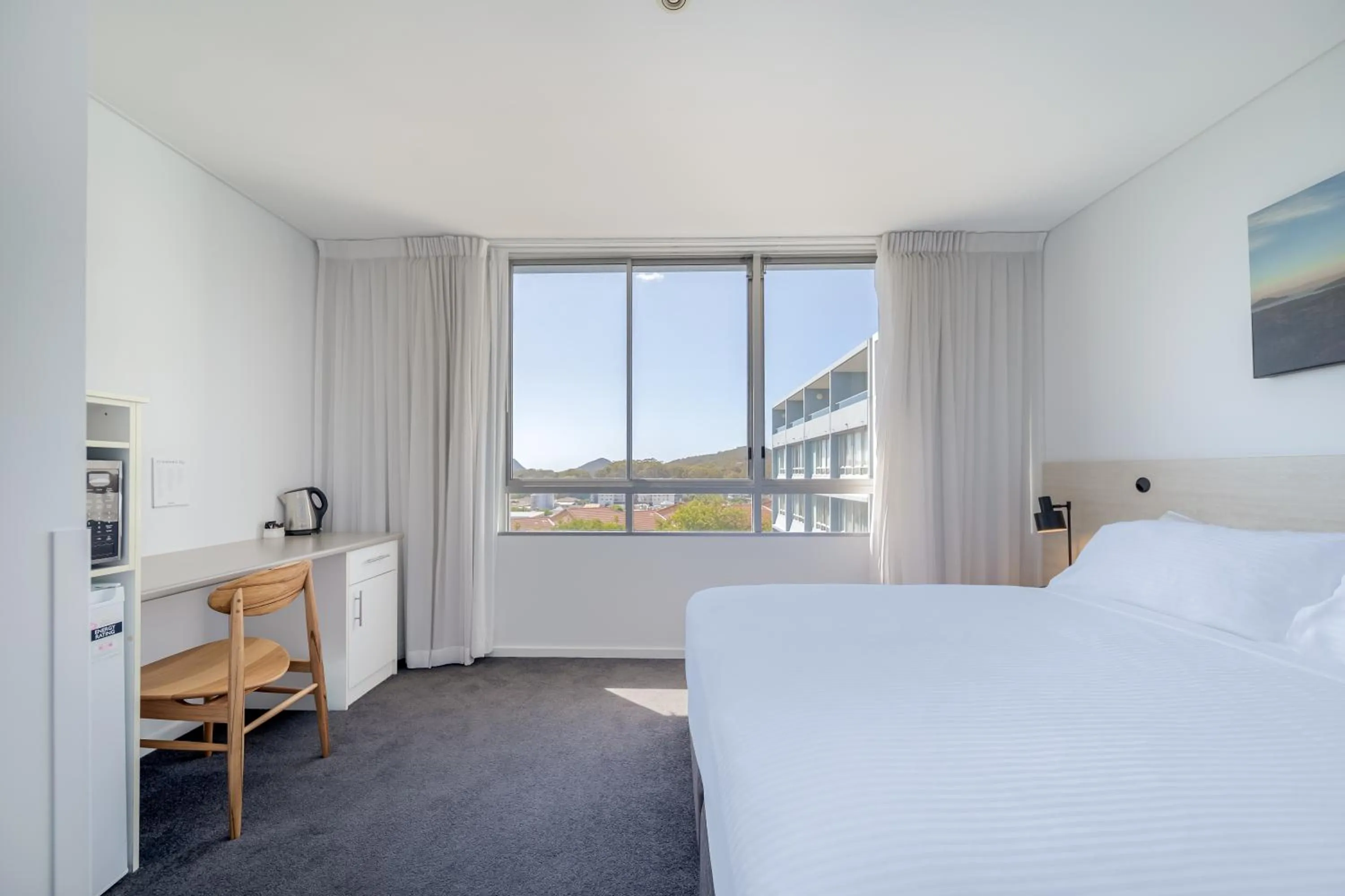 Bed in Oaks Nelson Bay Lure Suites