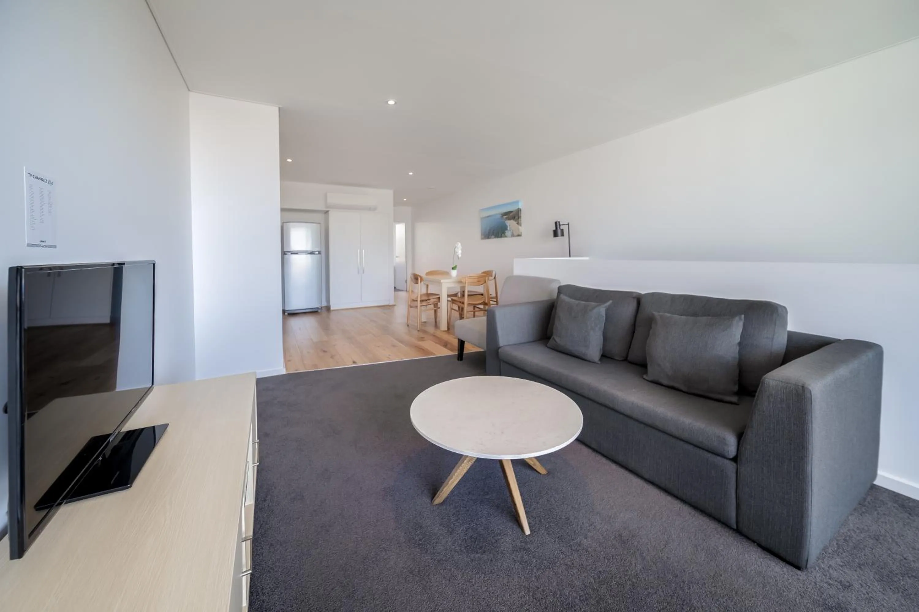 Living room in Oaks Nelson Bay Lure Suites