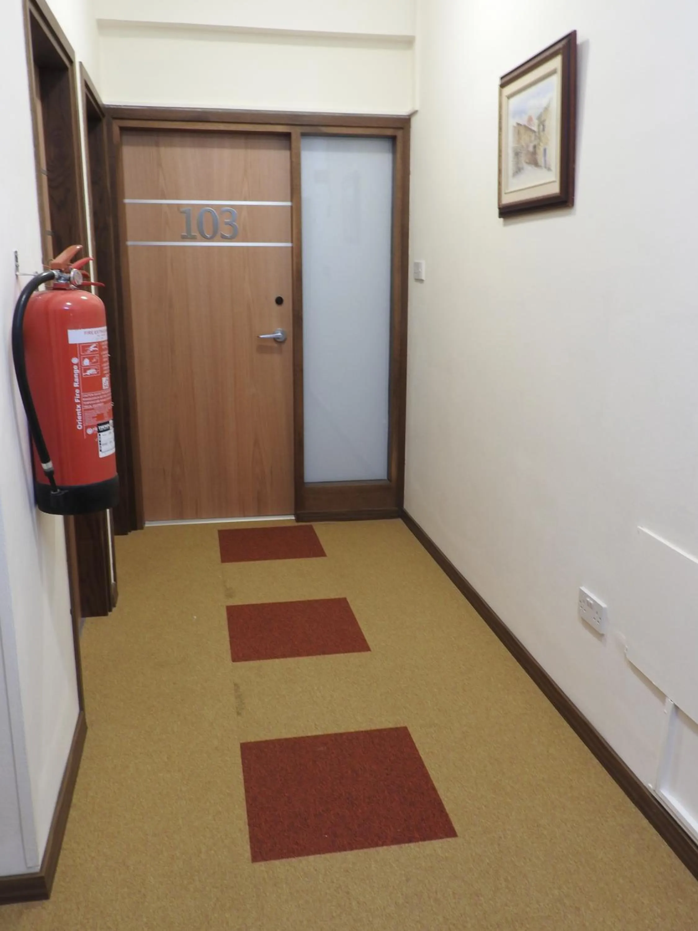 Floor plan in Hill View Hotel Apartments