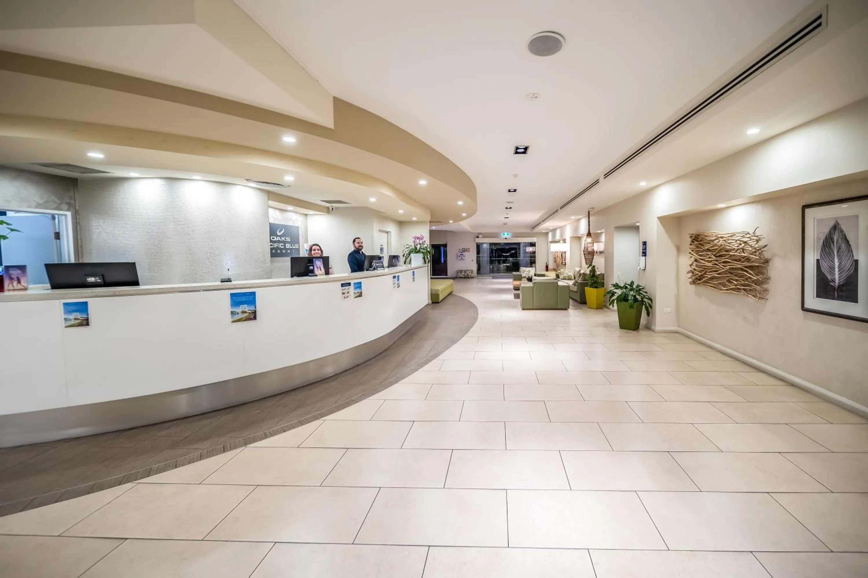 Lobby or reception in Oaks Port Stephens Pacific Blue Resort