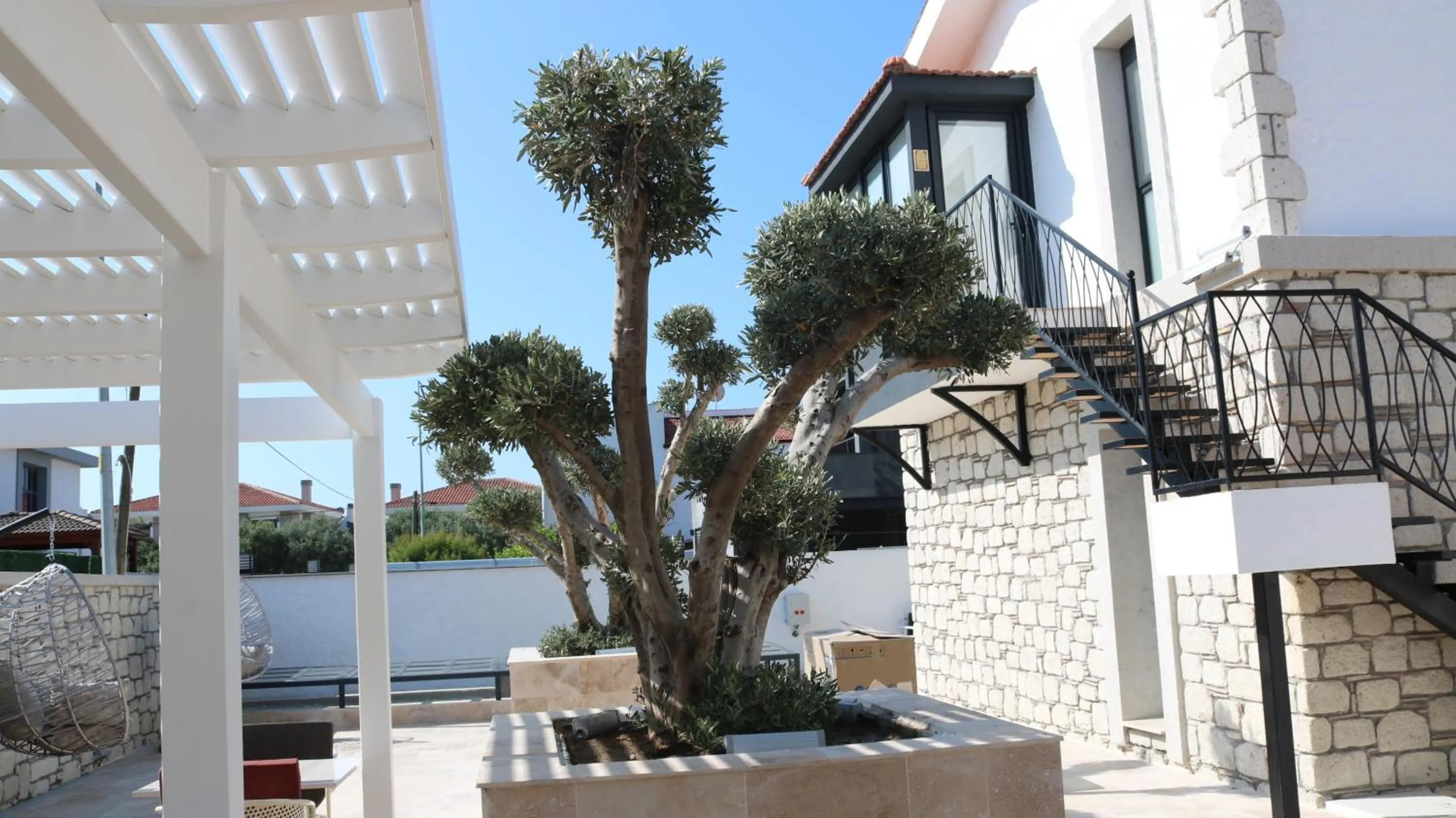 Garden in Villa Peri Alacati