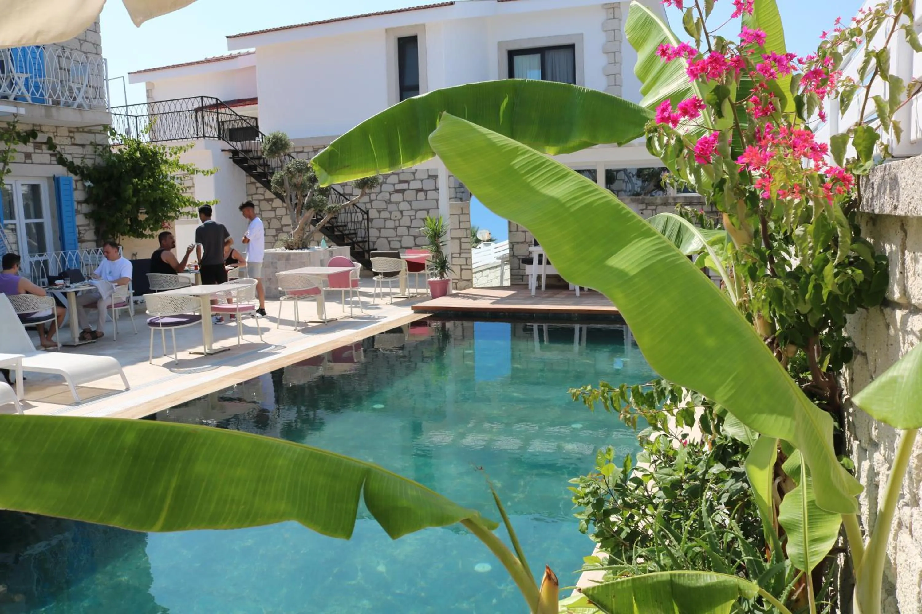 Garden in Villa Peri Alacati