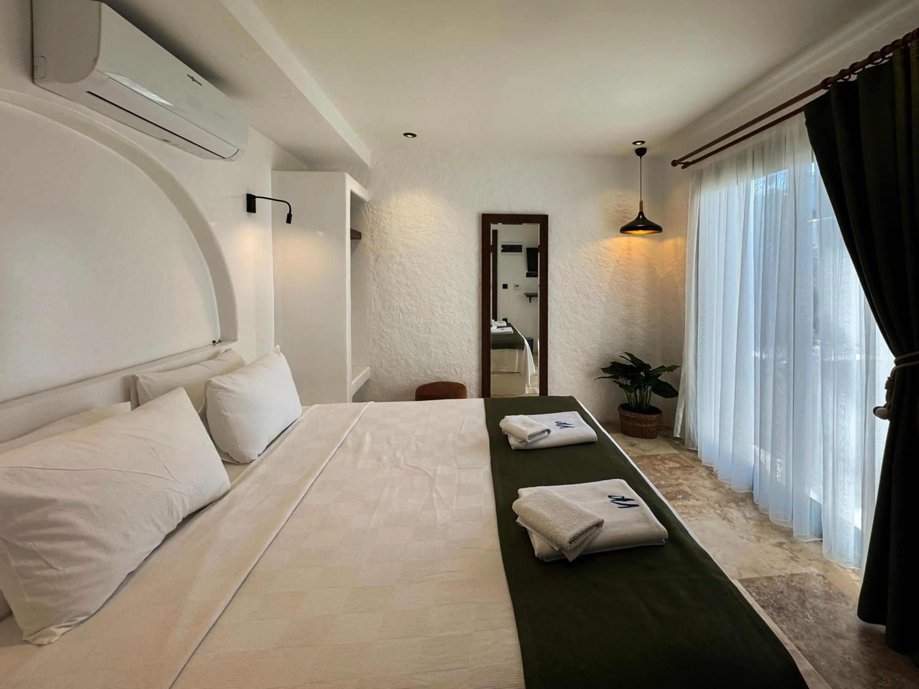 Bed in Villa Peri Alacati