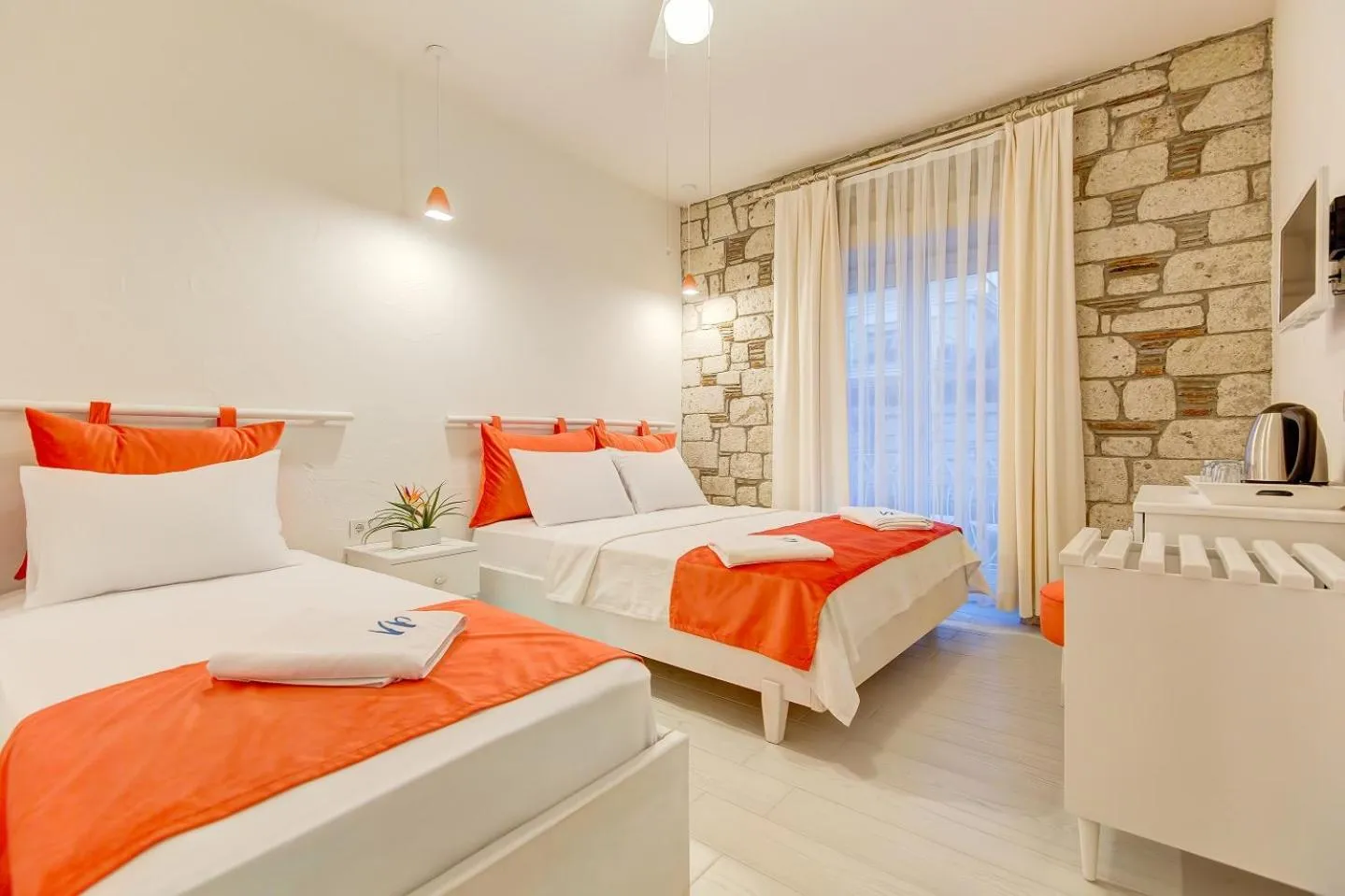 Bed in Villa Peri Alacati