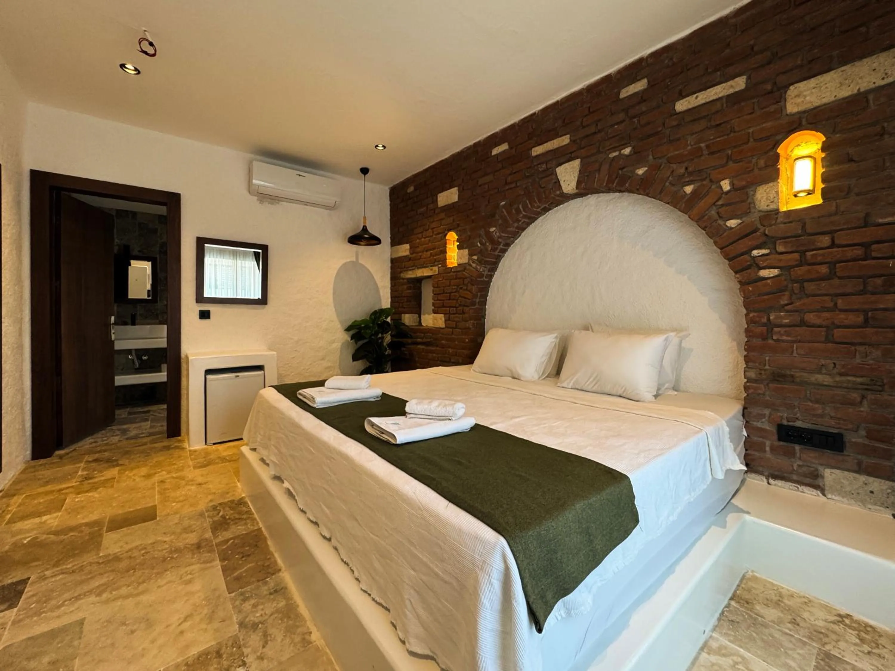 Bed in Villa Peri Alacati